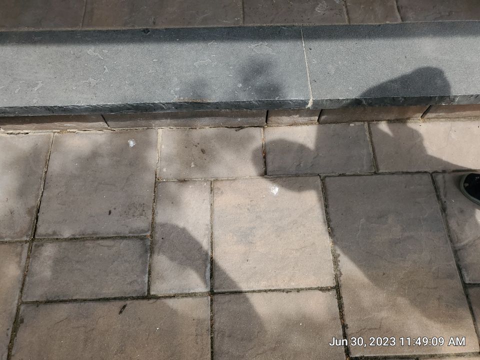 Brick paver clean, sand and seal. using Surebond SB-1300 by Northern Power Washing LLC.