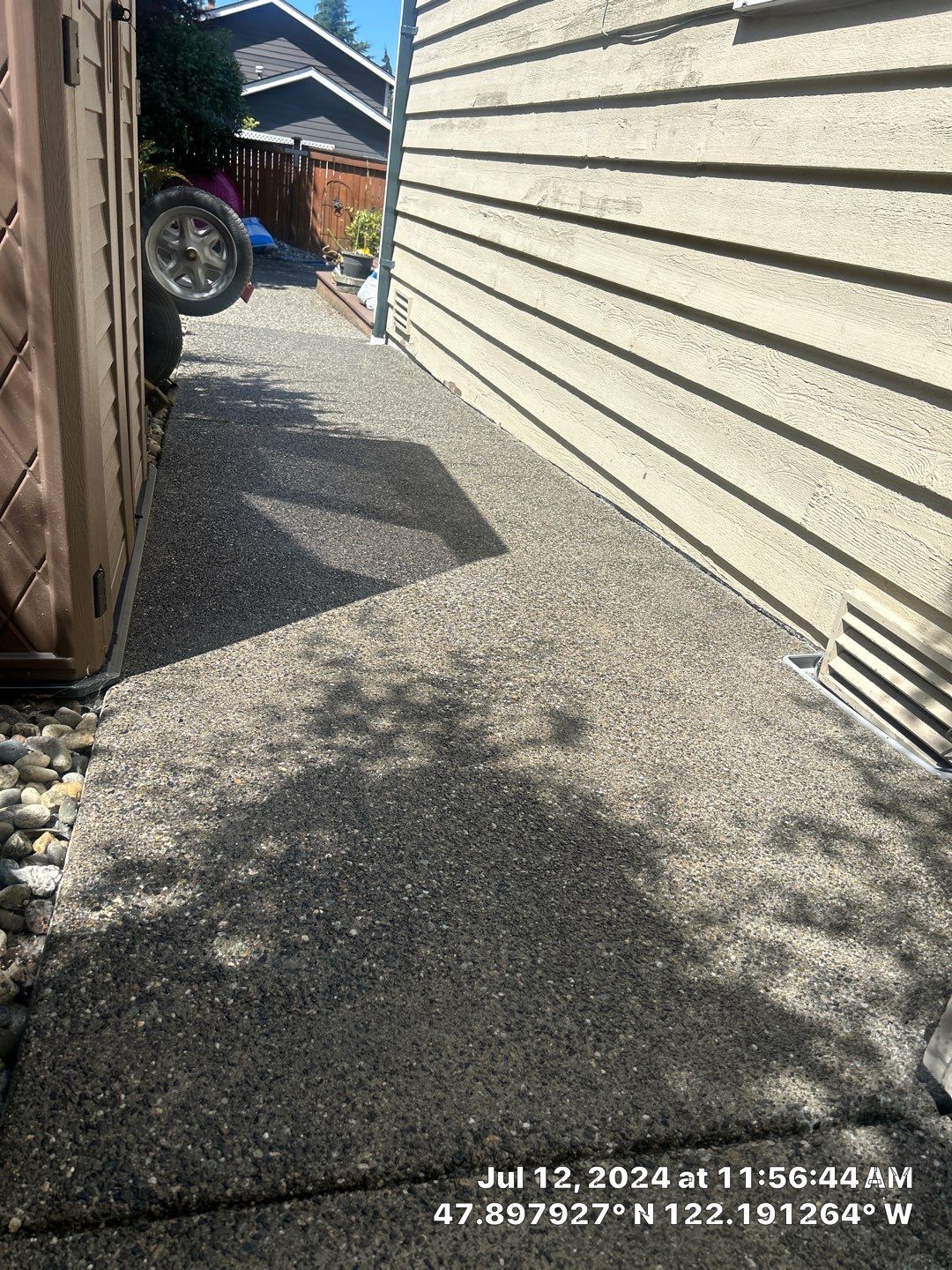 Joan | Concrete Driveway & Walkway   by Jireh Asphalt & Concrete Inc 