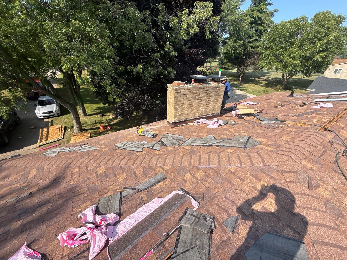 Roof Replacement using Owens Corning Tru Definitions by 180 Contractors