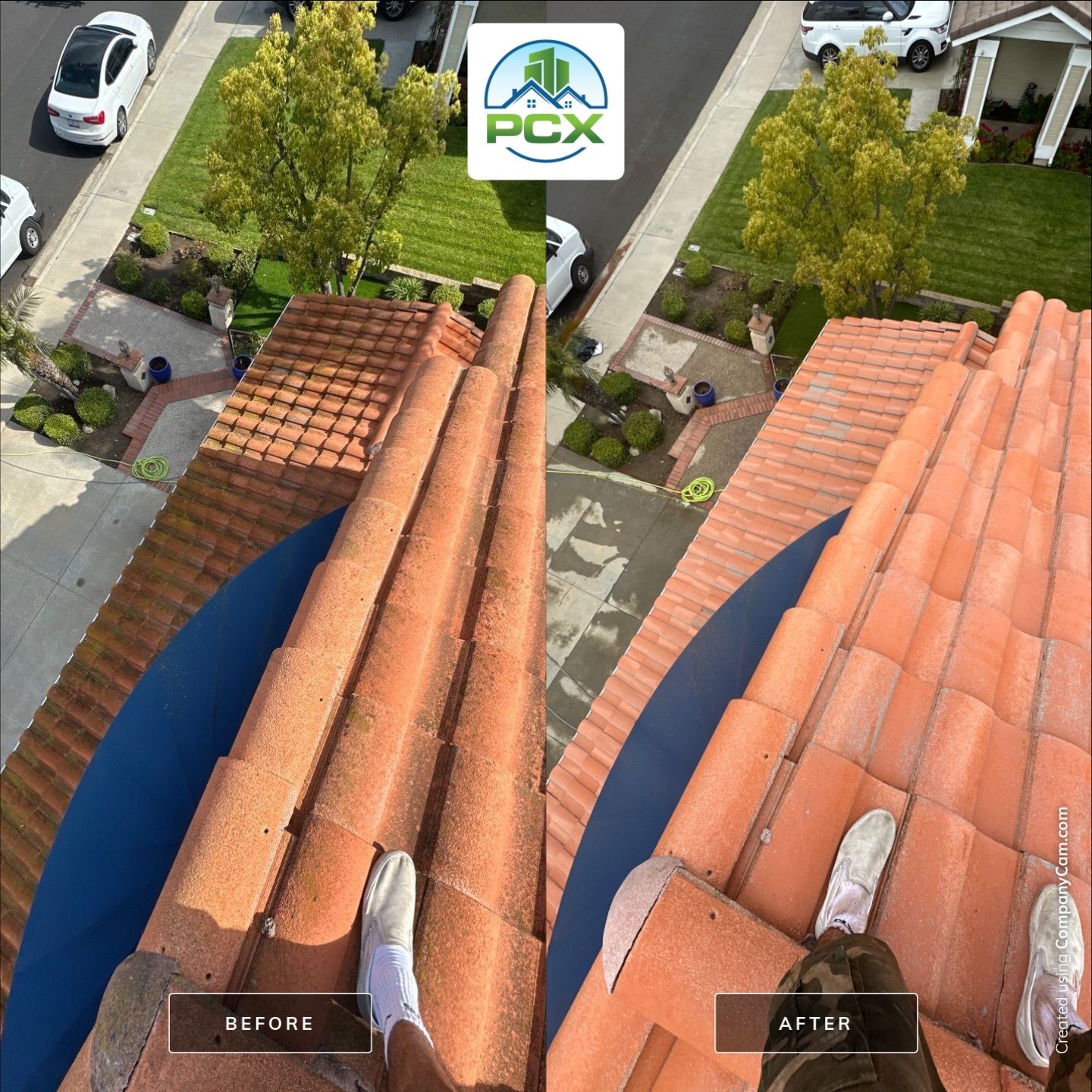 Trabuco Canyon Roof Washing with Pressure Washer by Property Cleaning Experts