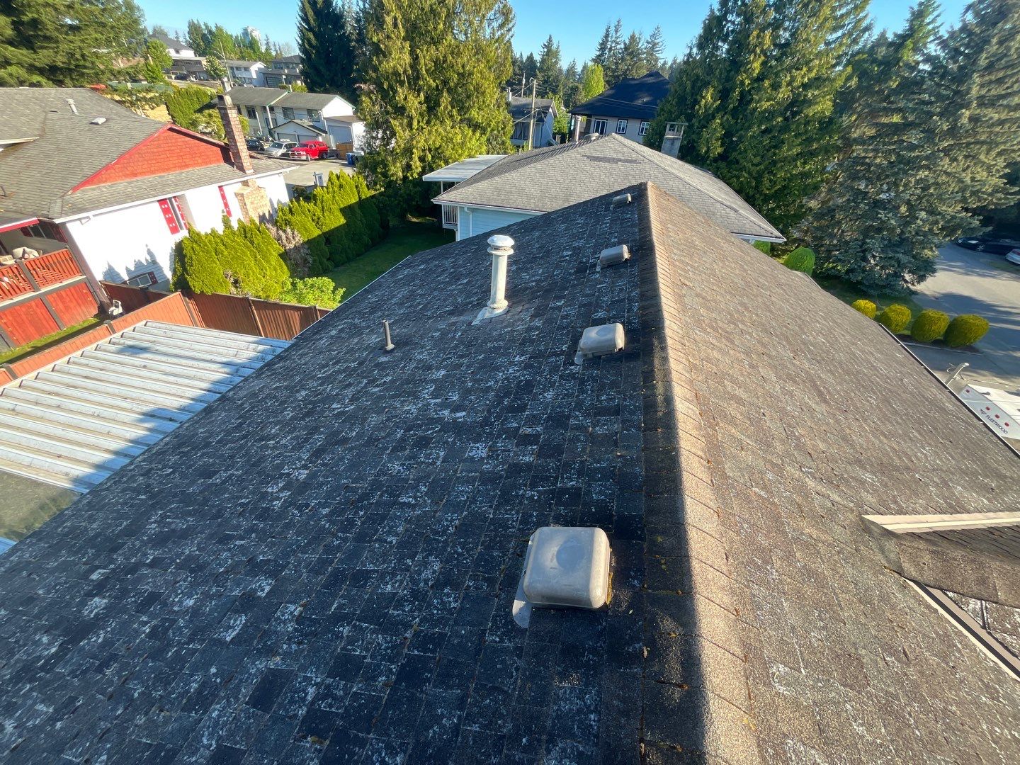 Residential Reroof Shingle - Weatherwood by Top Notch Roofing Inc