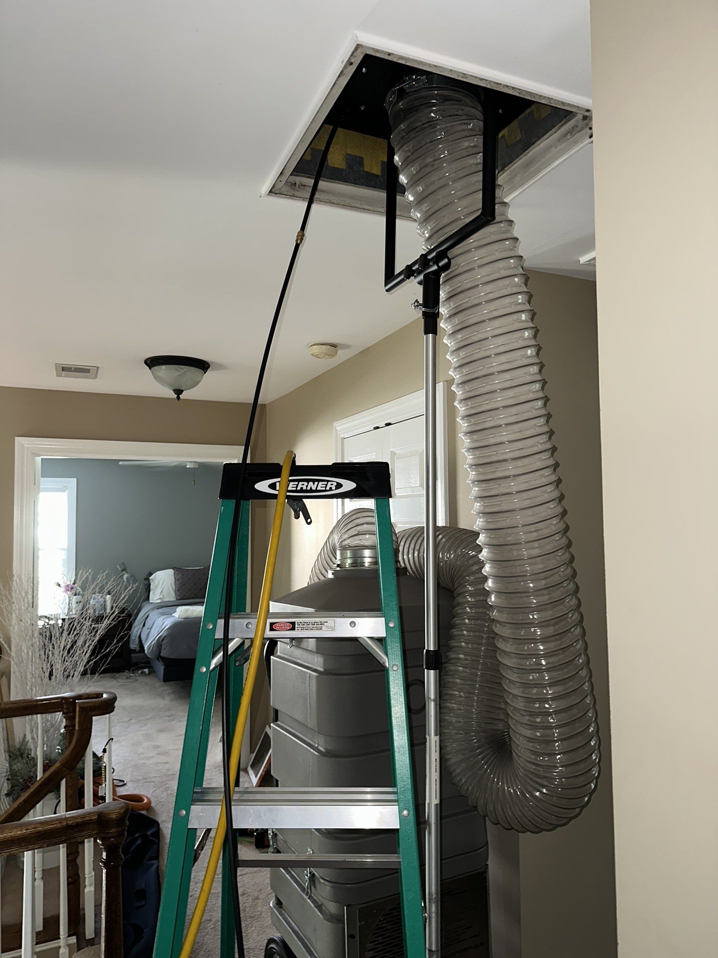 Air duct cleaning using Hypervac by Pronto Air Duct Cleaning