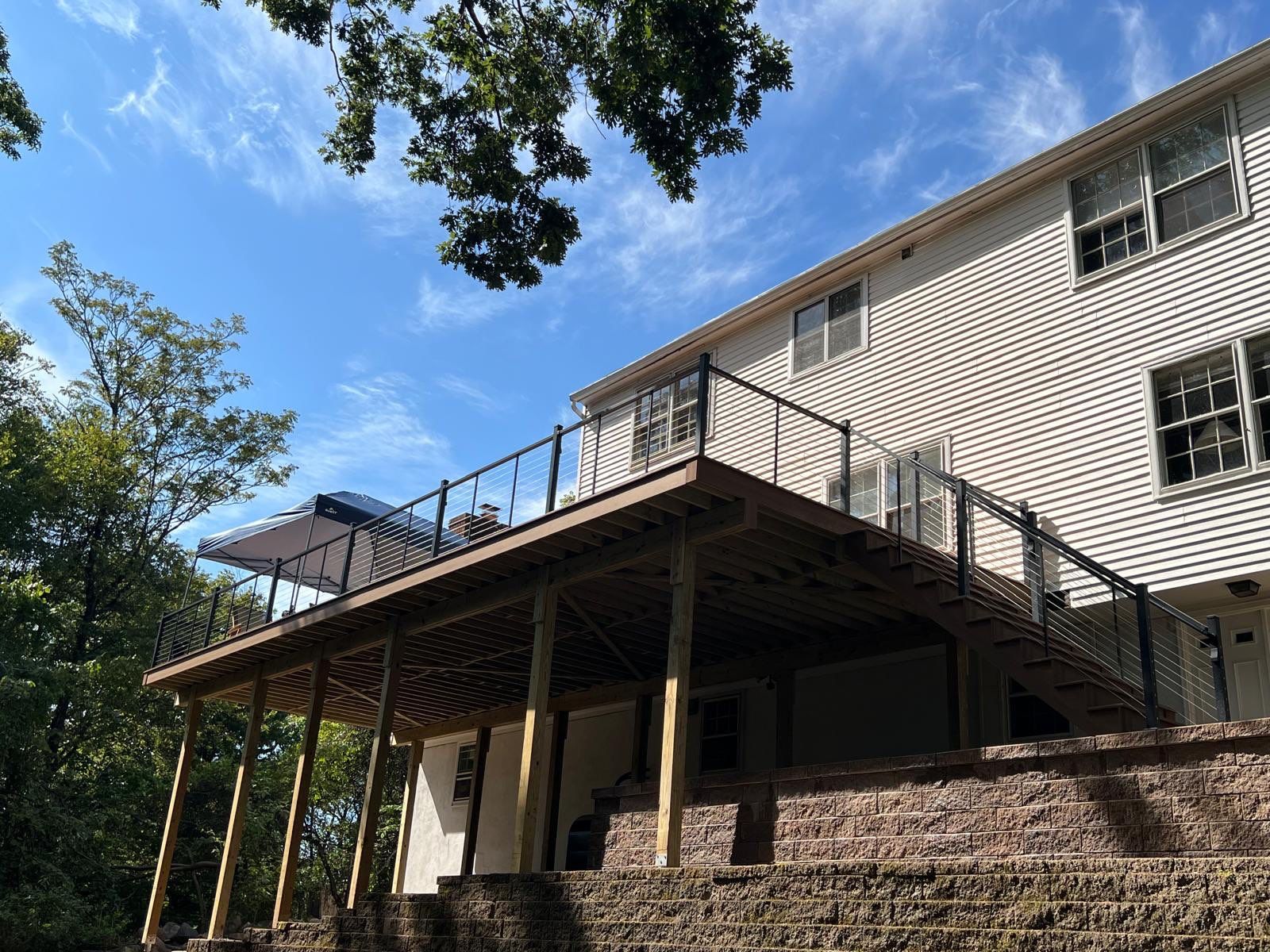 New Deck in Boonton by deck guardian