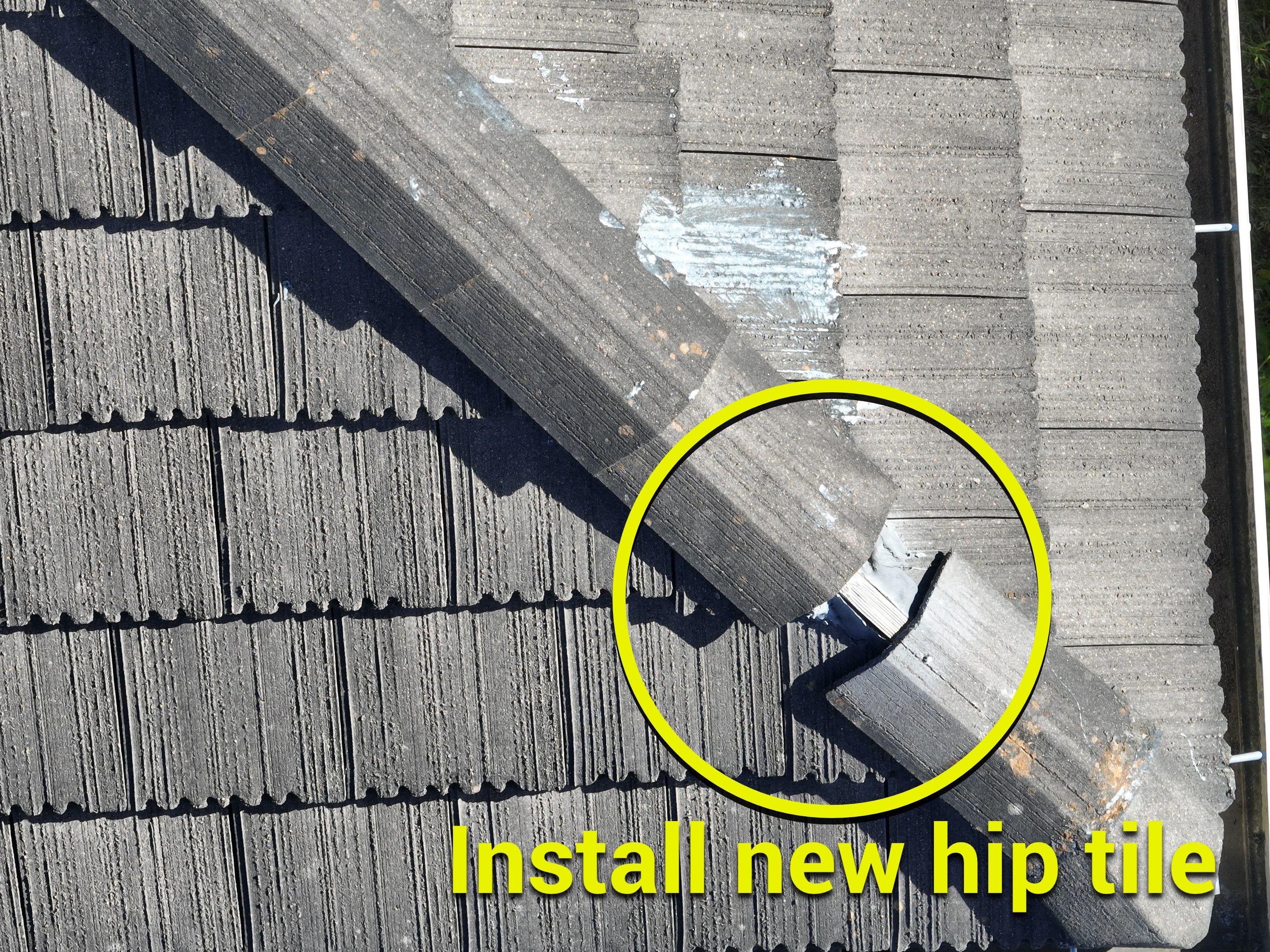 Tile Roof Repair  by Premier Roofing and Contracting