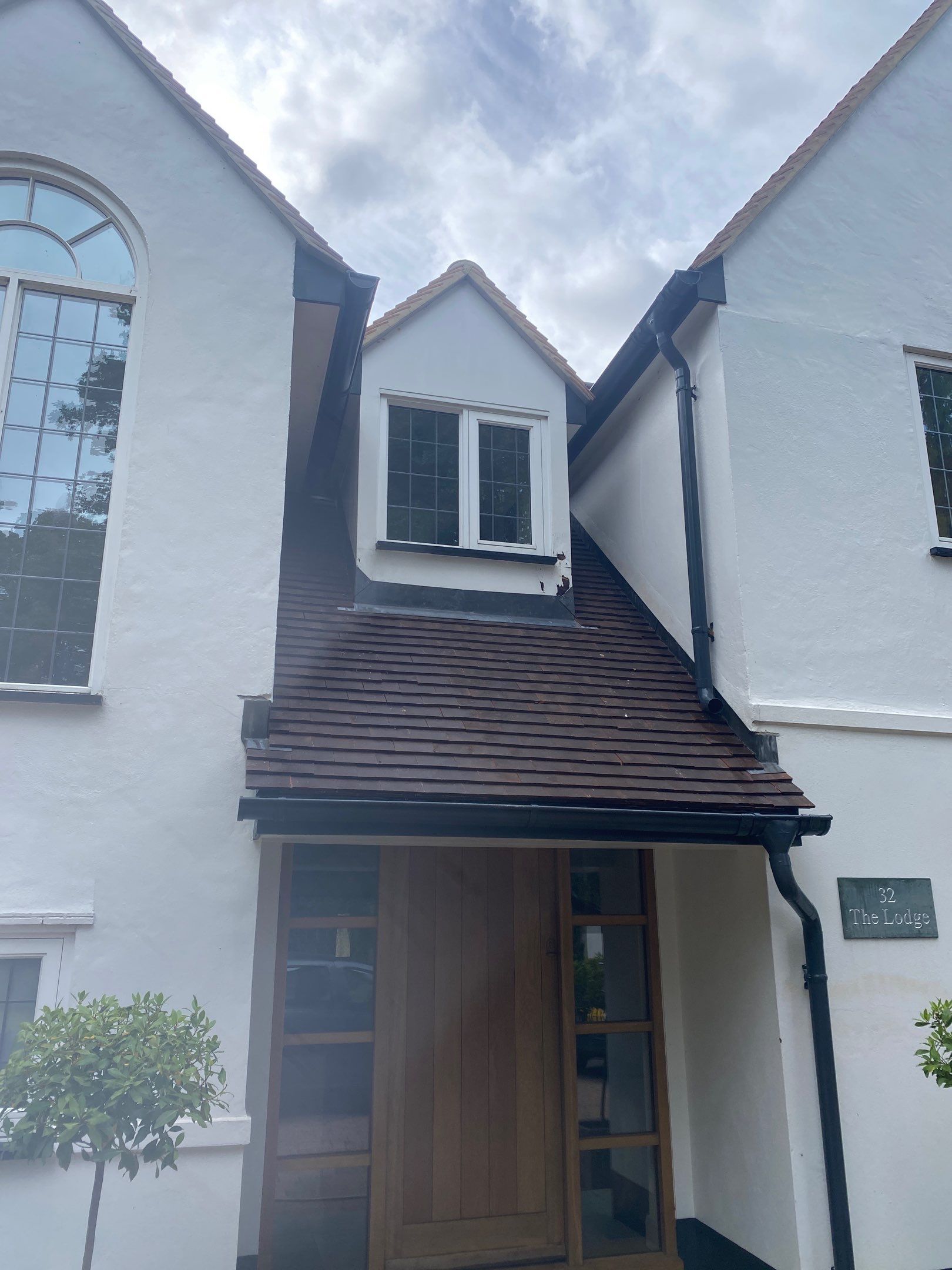 Roof And Render Clean using Honda 15lpm Low Pressure Washing Machine by Ges Exterior Cleaning ltd