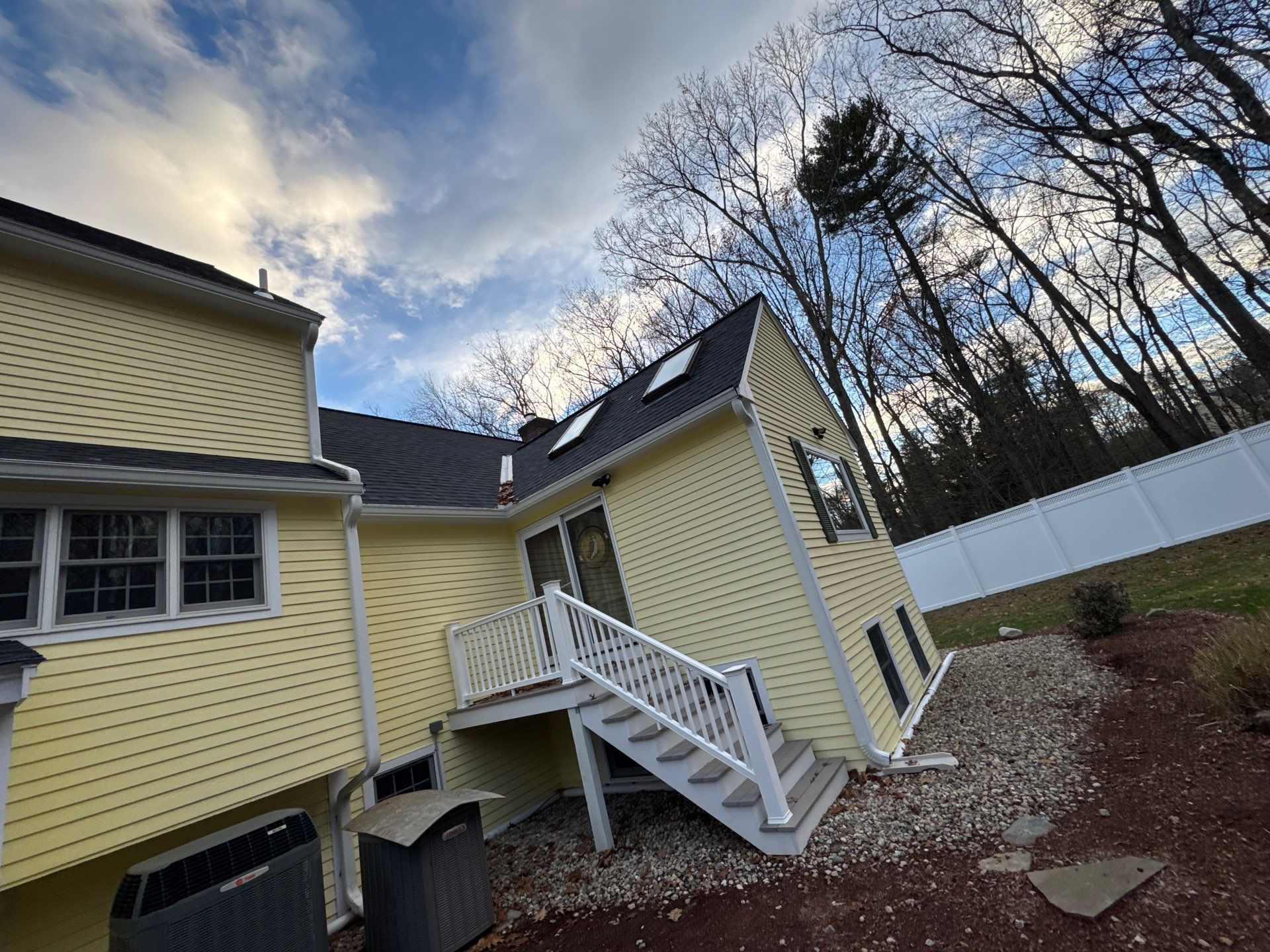 Chelmsford Premium Roof: Onyx Black Shingles with Standing Seam Metal Porch by Mighty Dog Roofing of Greater Middlesex County