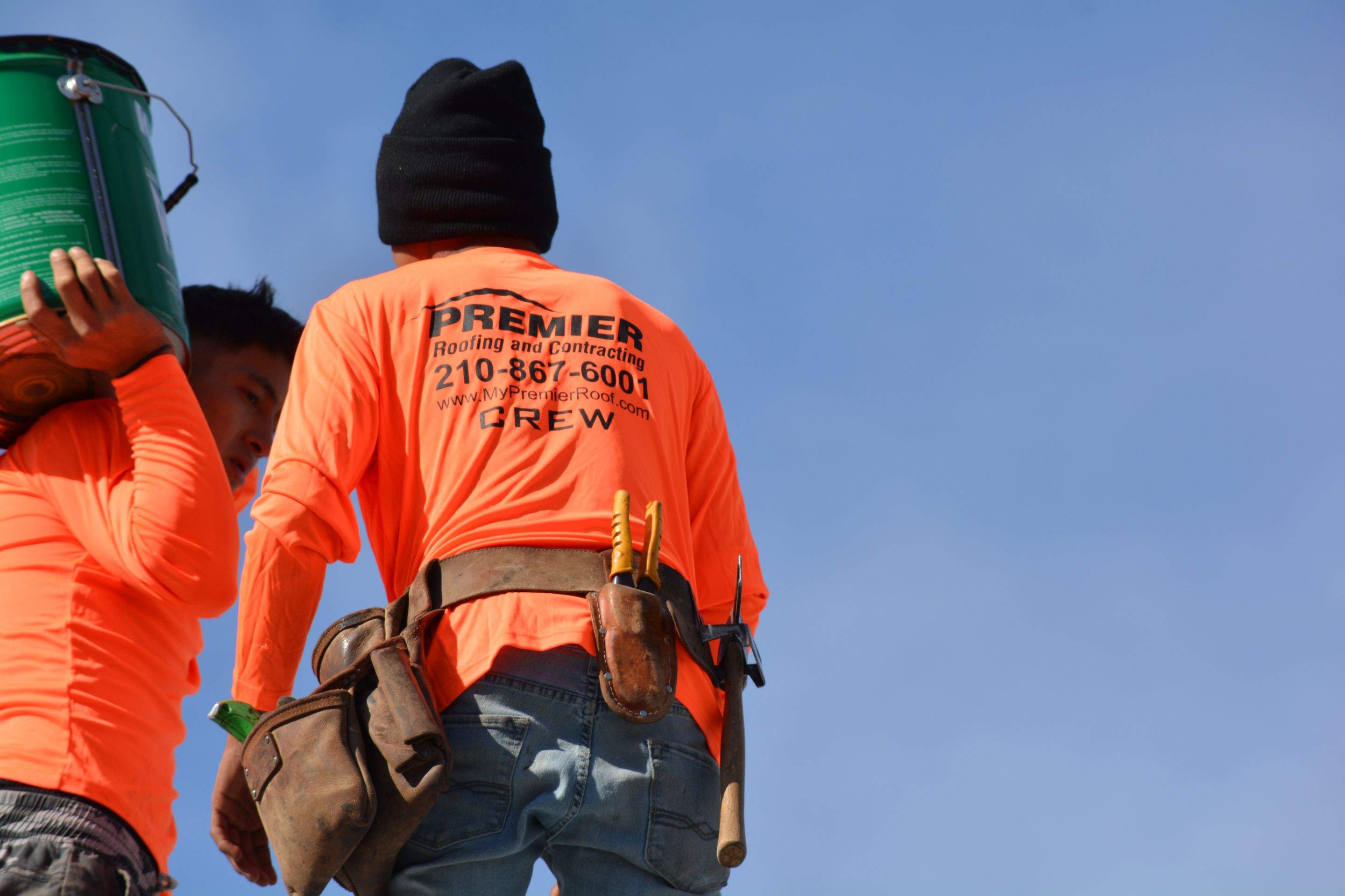 Residential Roof Replacement using Pinnacle Pristine 30 Year Laminate Shingles by Premier Roofing and Contracting