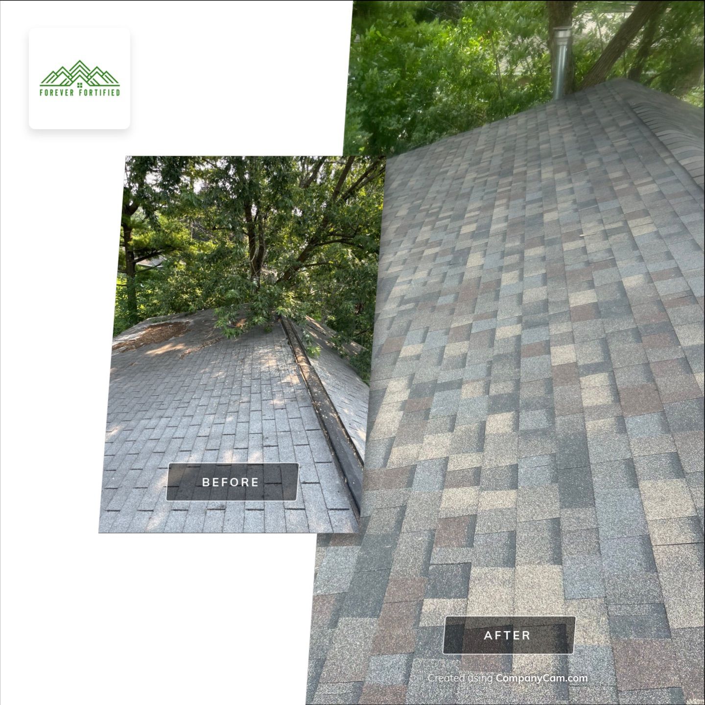 Class 3 OC Duration System and AZEK Composite Fascia on Garage by Forever Fortified