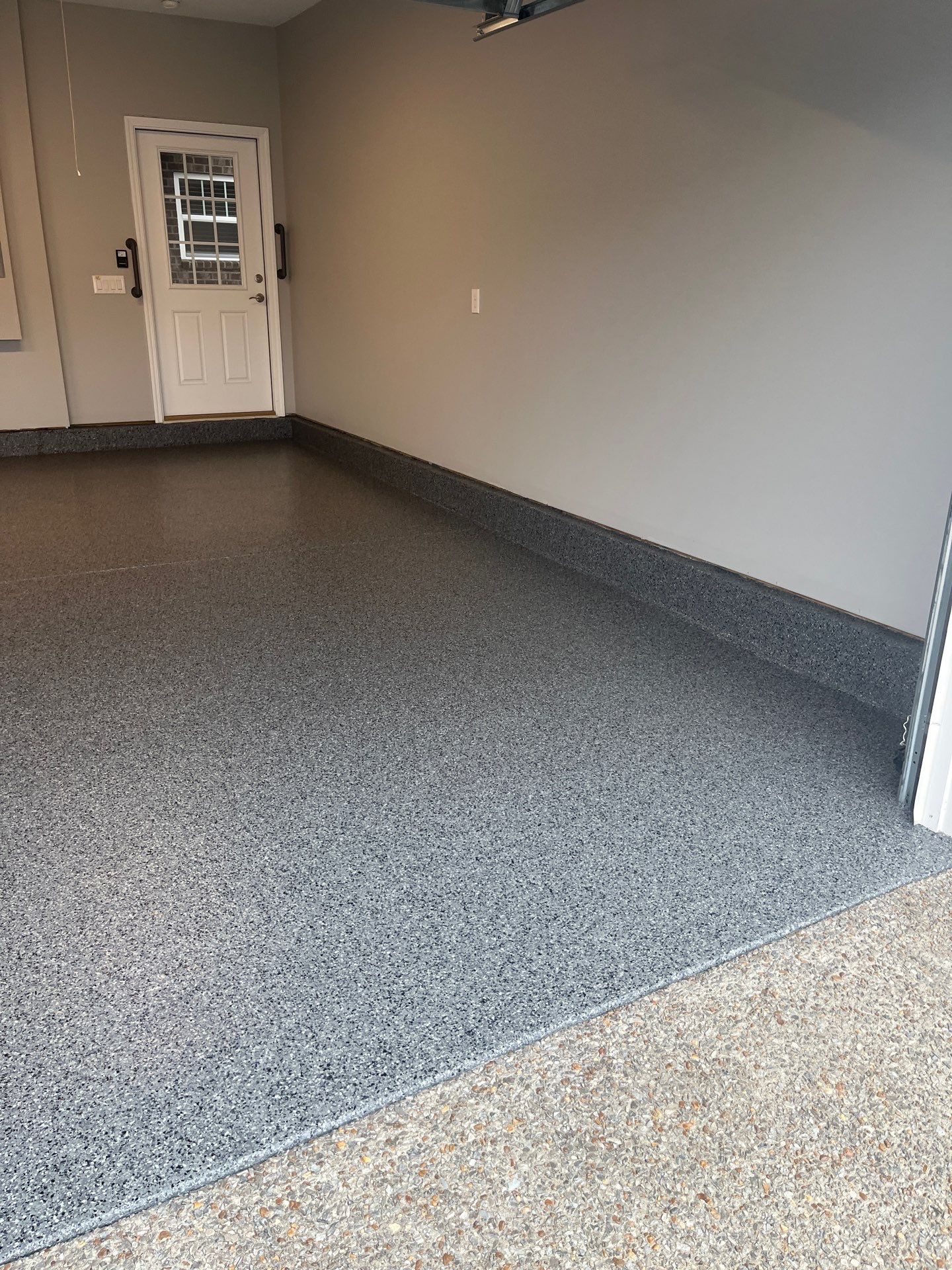 Garage Floor Coating using Nightfall by My Garage Floor Guys