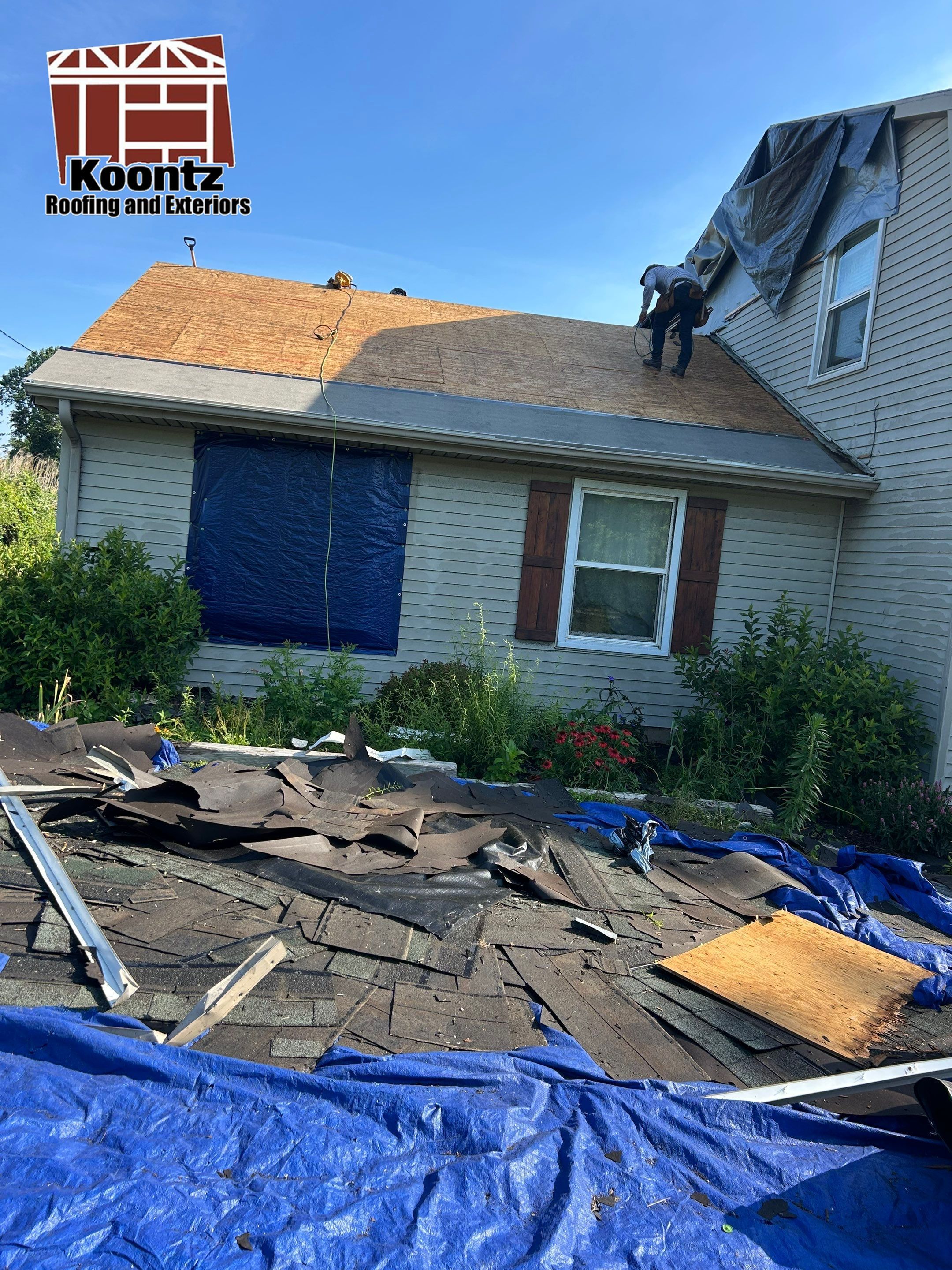 Roof & Exterior Installation by Koontz Construction