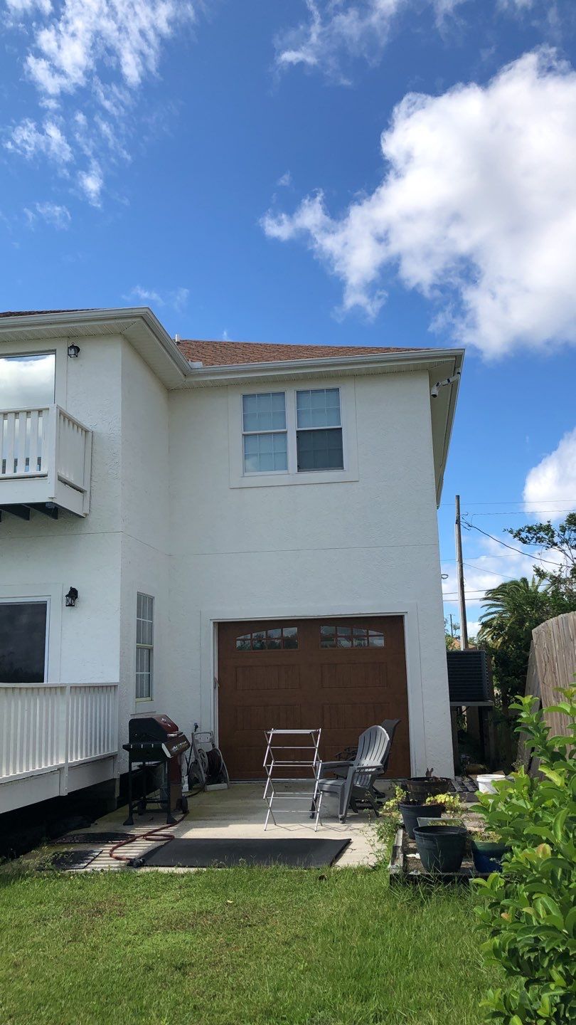 Seamless Gutter Installation using White K-Style Gutters by Gutter Professors