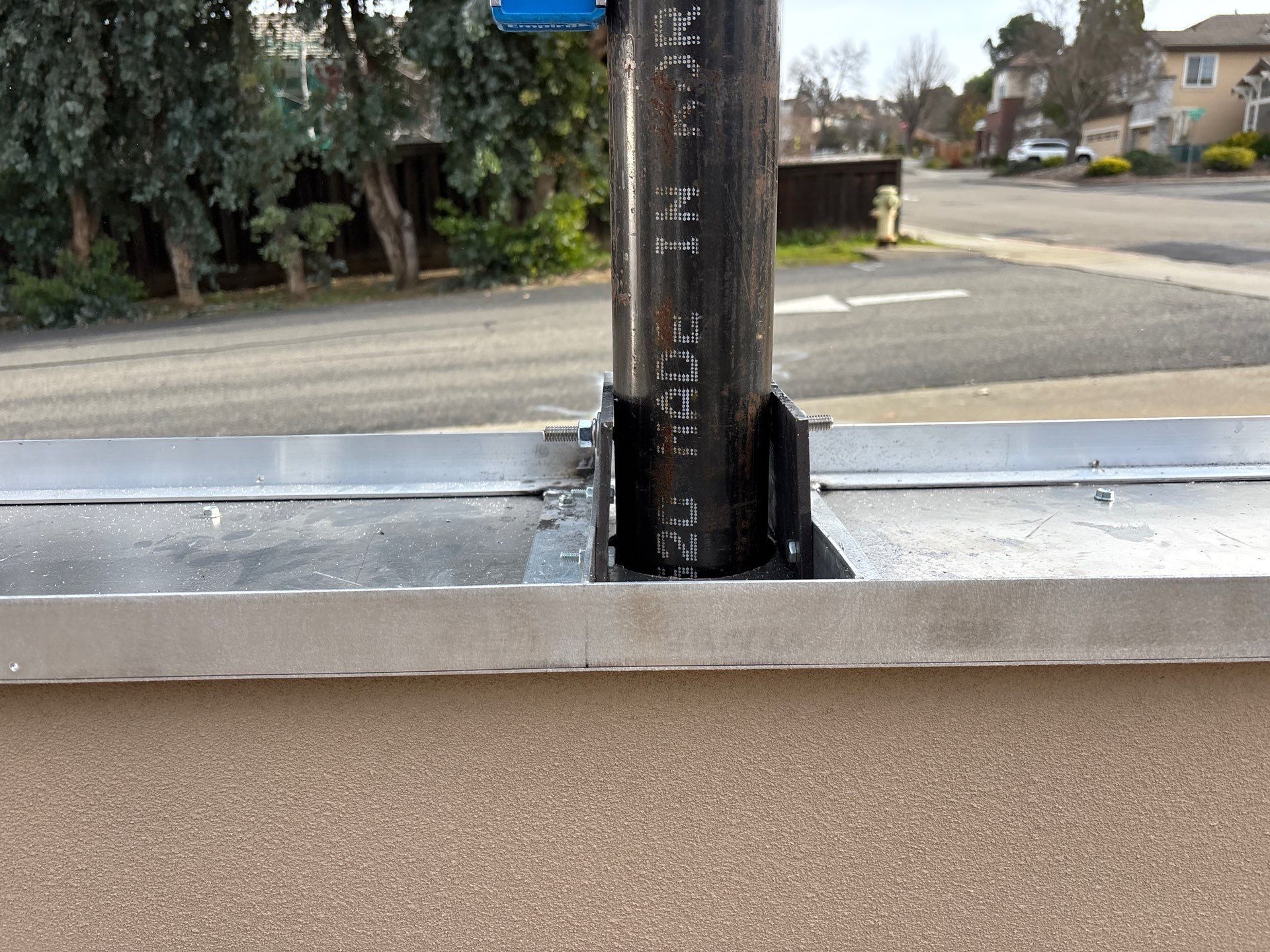 Custom Aluminum Monument Sign at Saint Augustine’s Church by City Signs