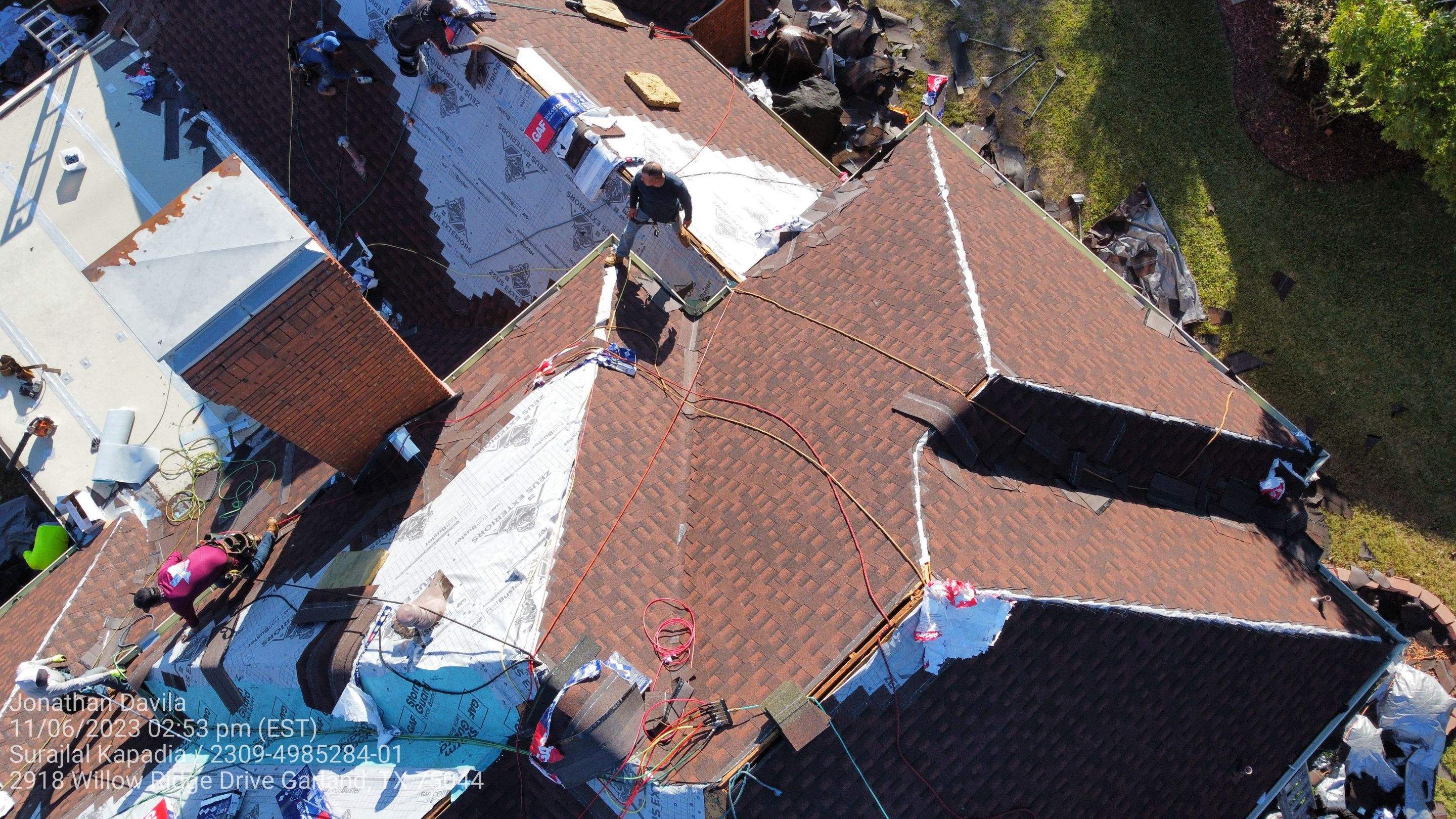 Project in Garland  by Zeus Exteriors