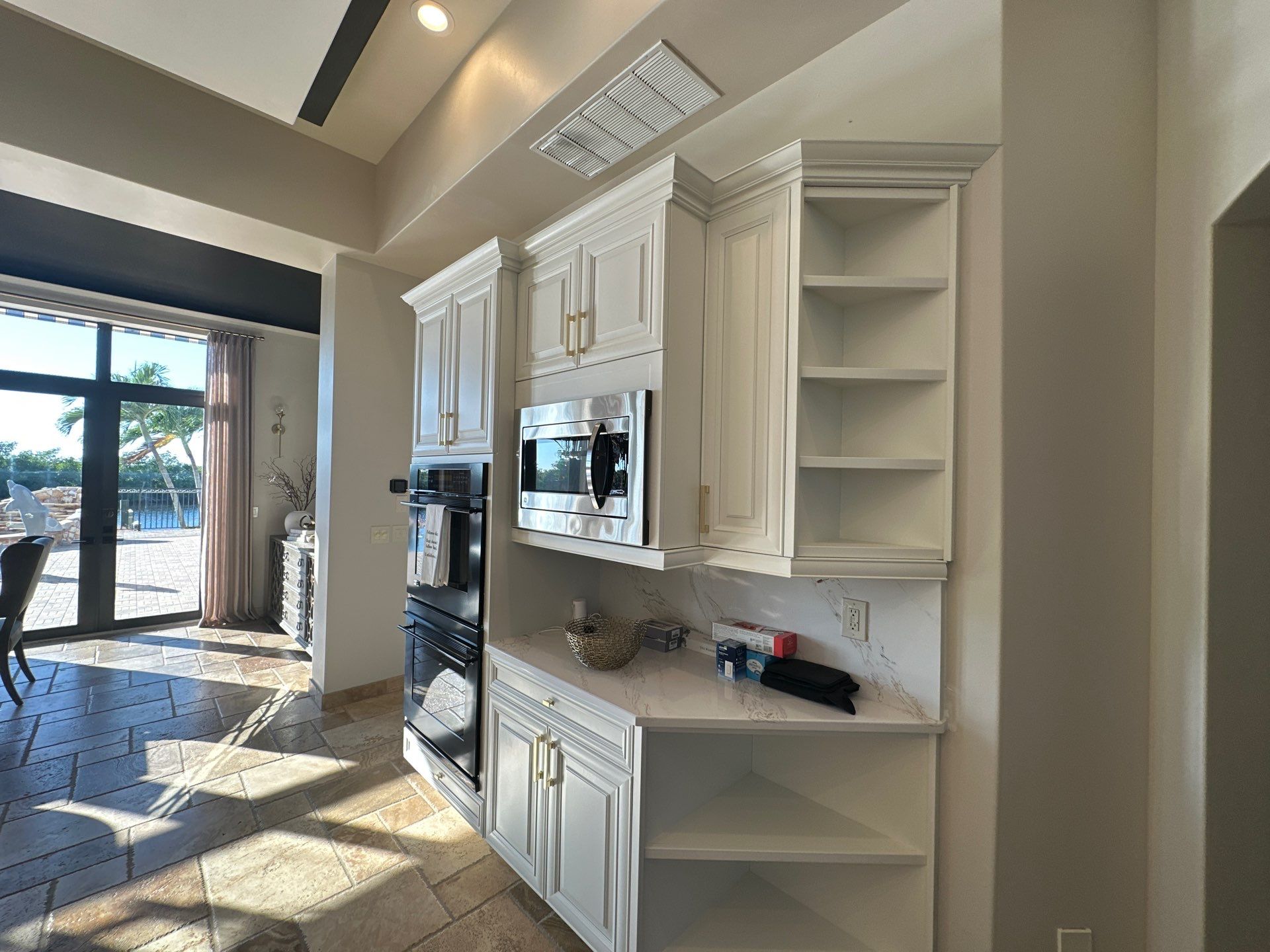 Two Tone Cabinets Repaint by Fresh Coat Painters