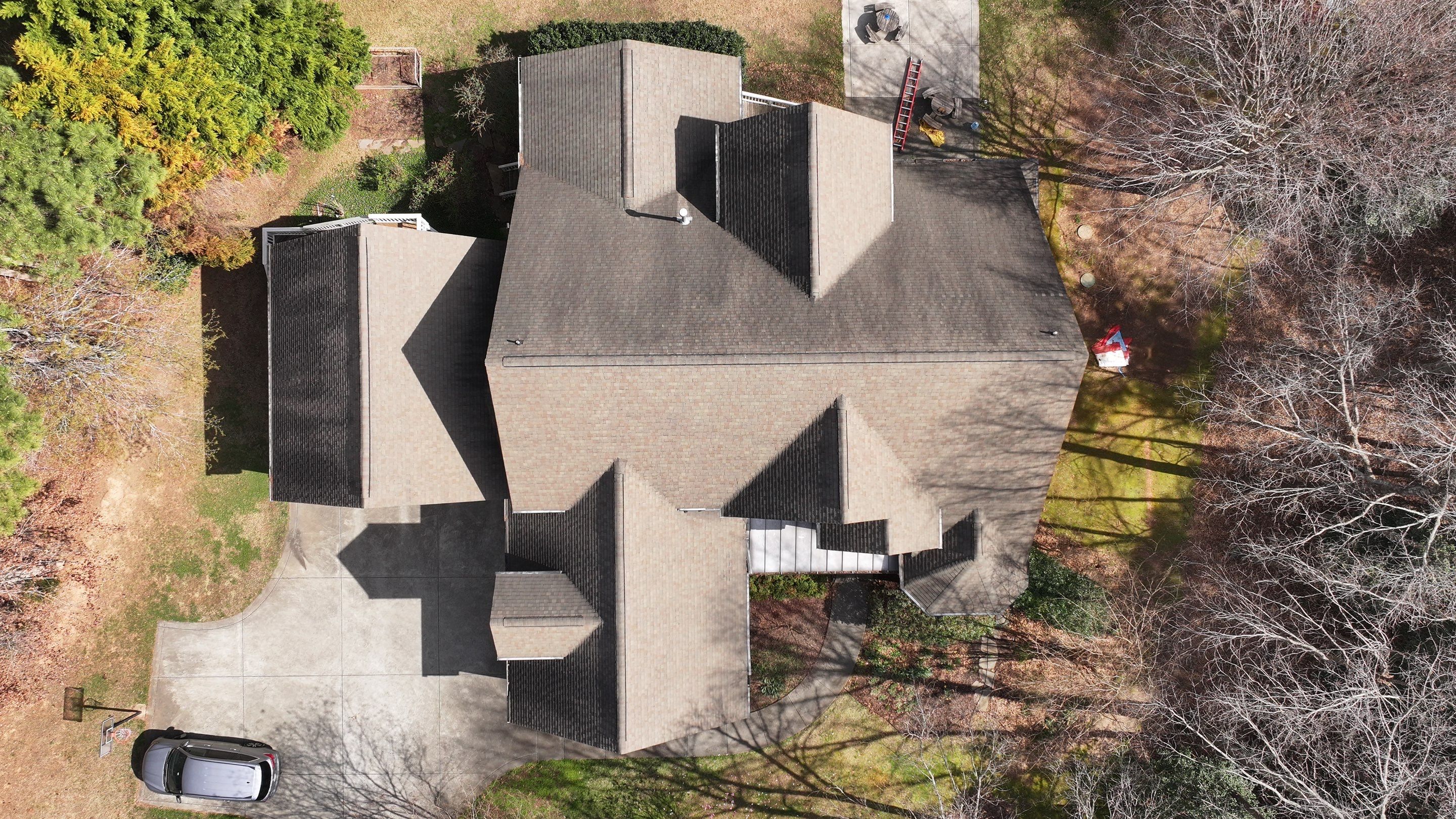 Project in Wake Forest - Timberline UHDZ Charcoal by Pro Performance Roofing