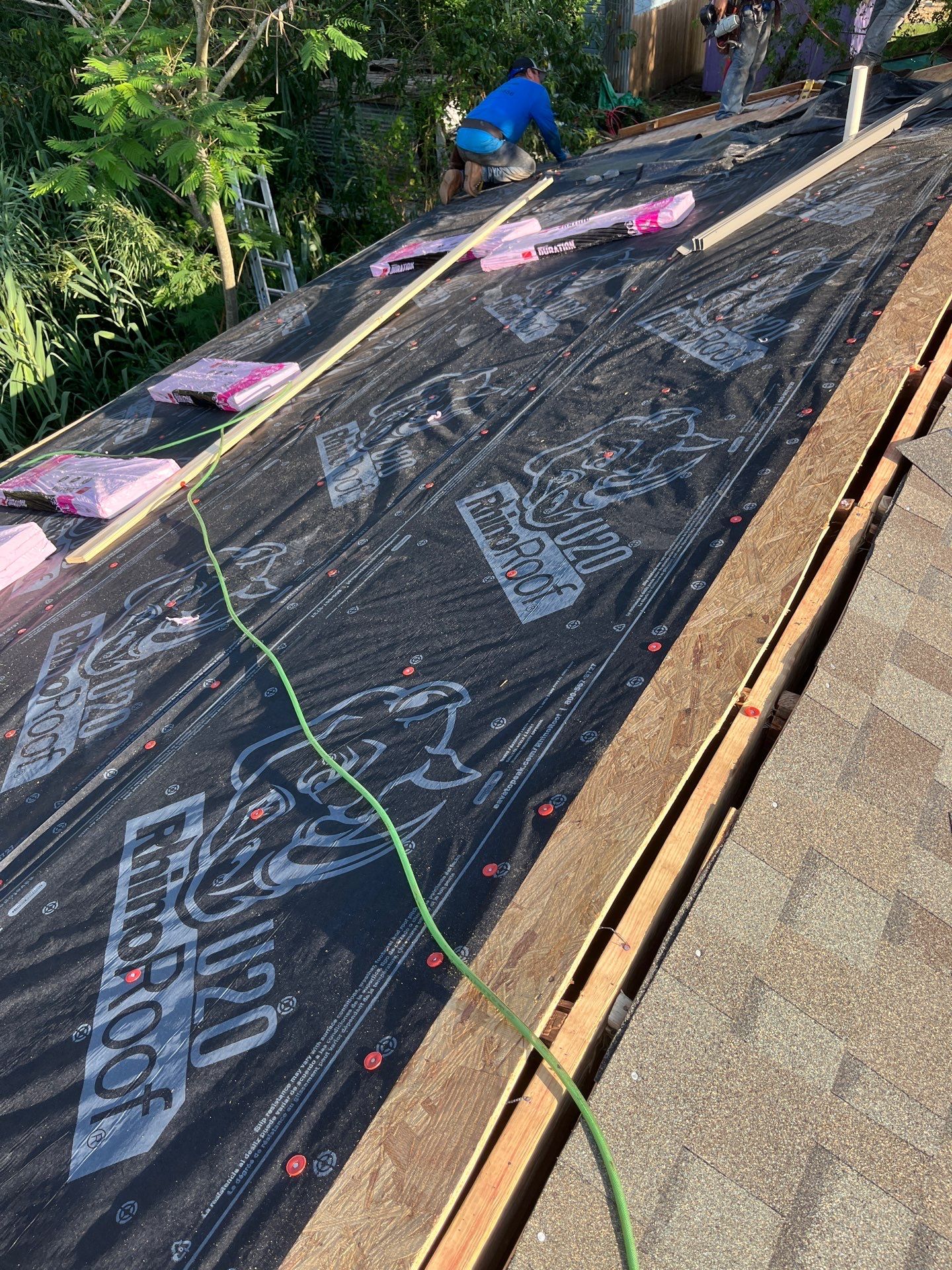 Residential Roofing Repair using Owen's Corning Duration (Lifetime) Shingles by Roof Repair Services LLC