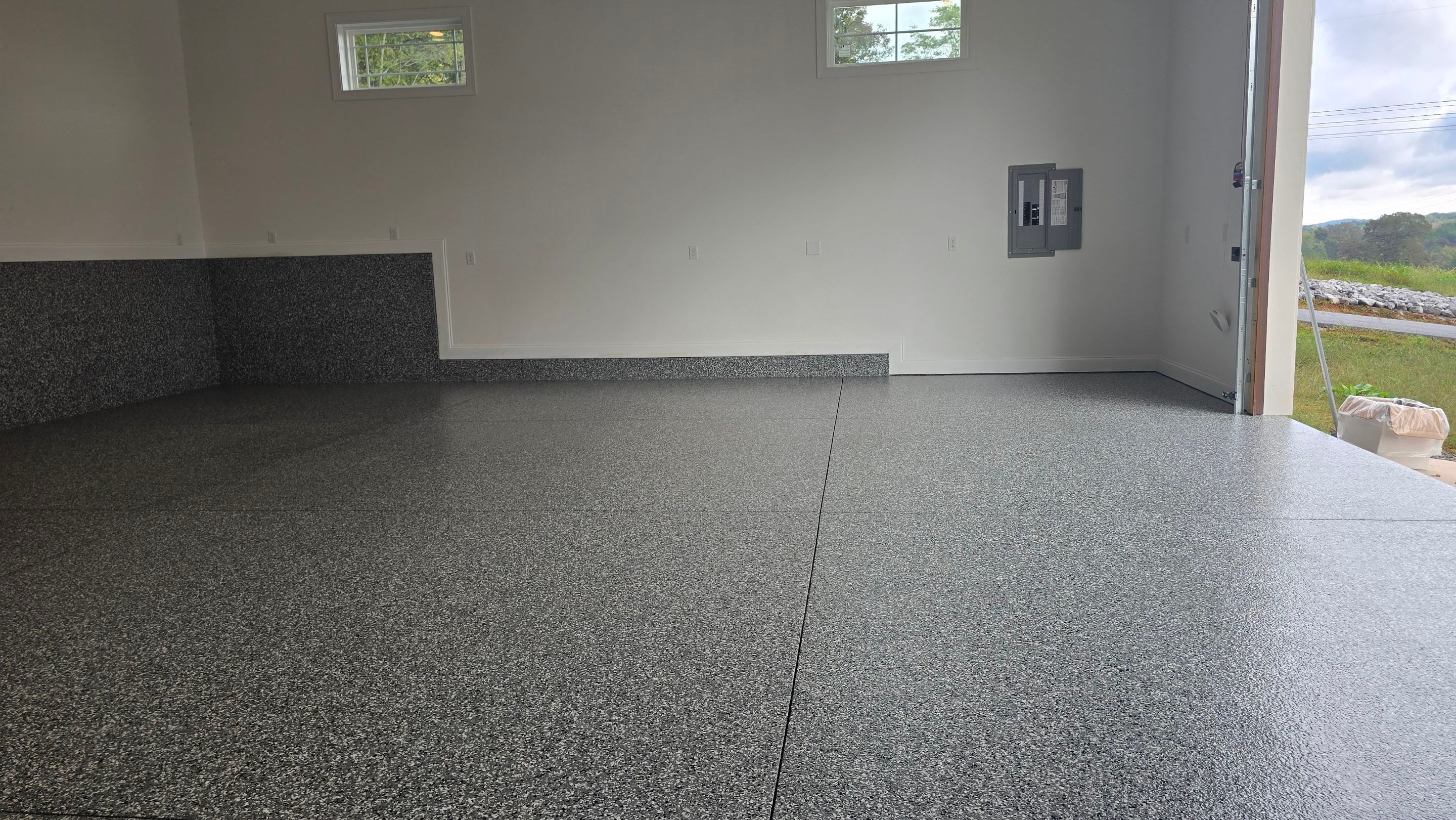 Garage using Wombat by Elite Floor Solutions