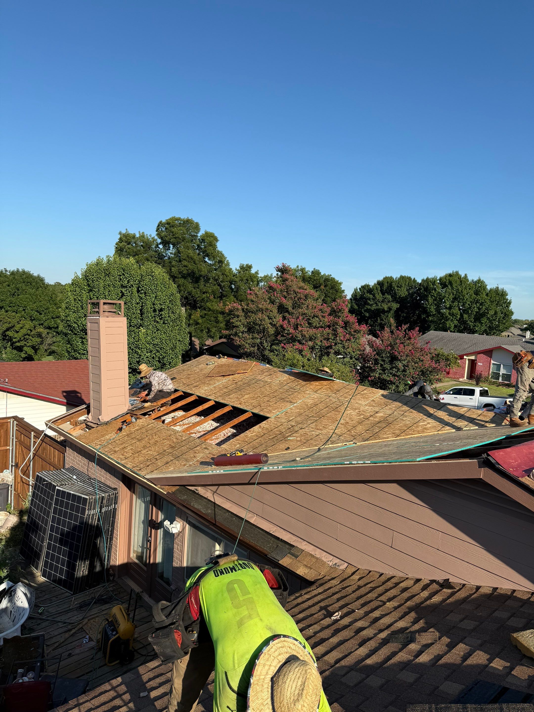 Project in Garland by Rhino Roofing and General Contracting, LLC