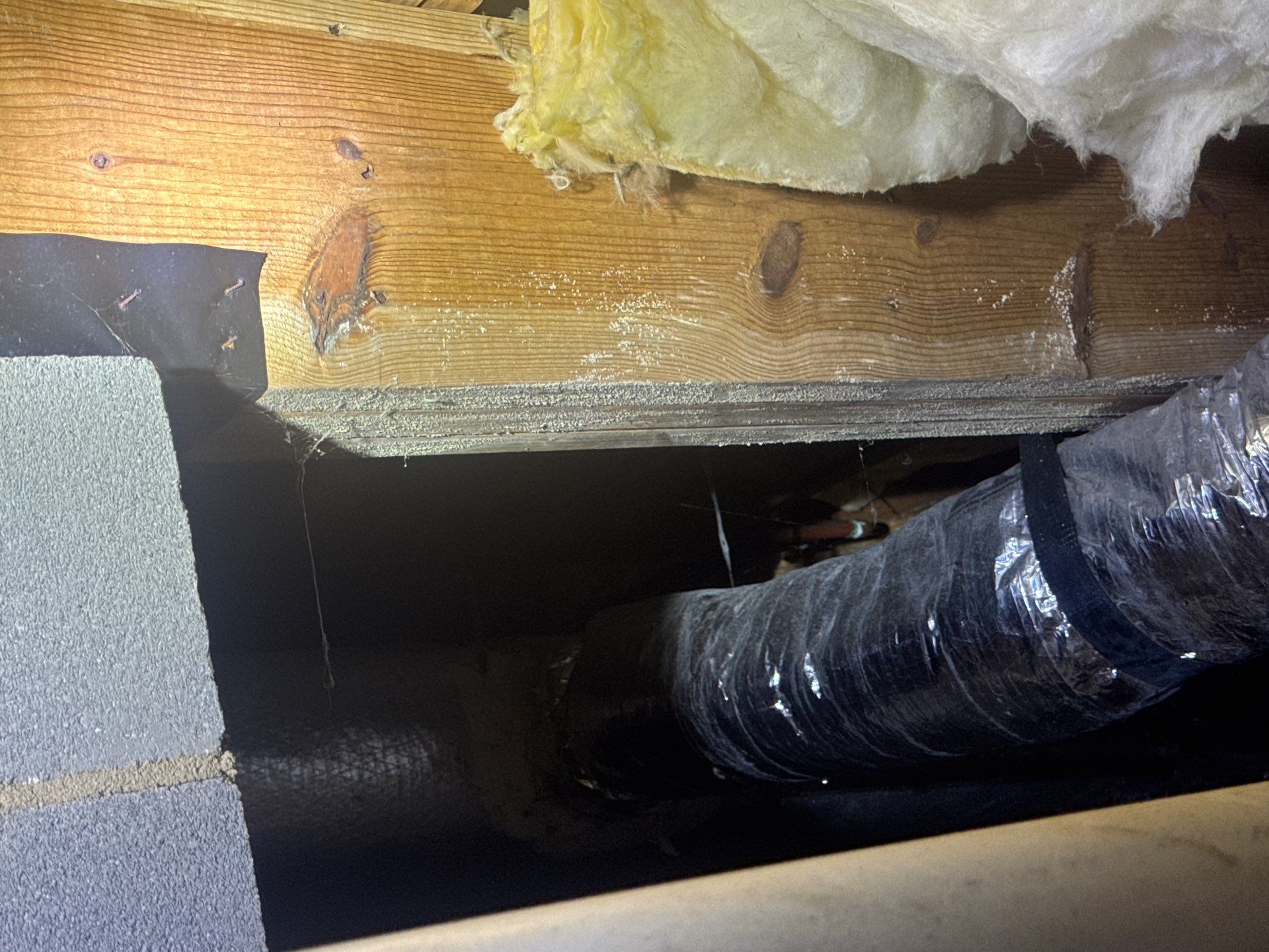 Project in Yorktown by Patriot Crawl Space Repairs