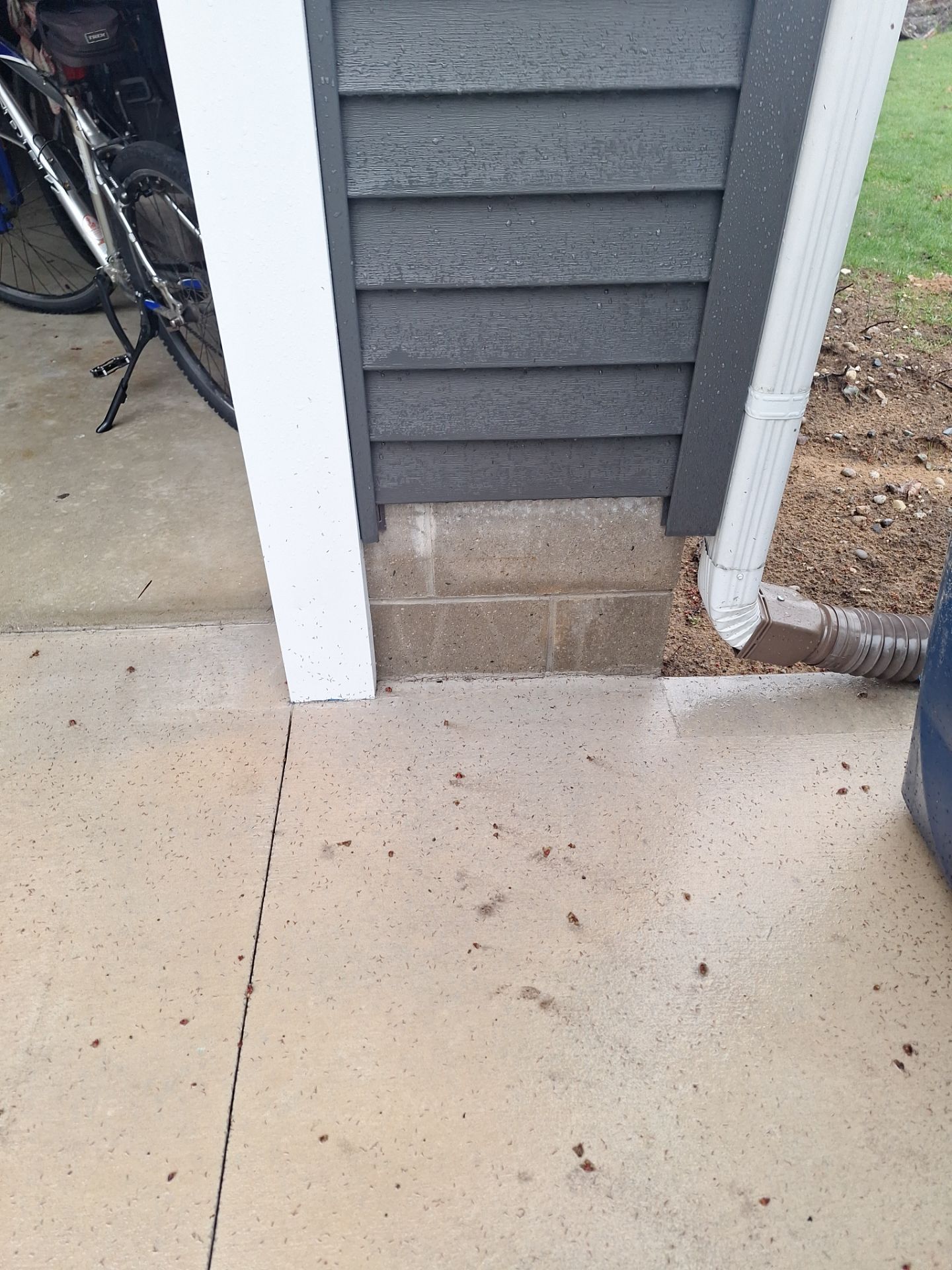 Exterior Foundation Painting in Muskegon Michigan by Gordon Painting