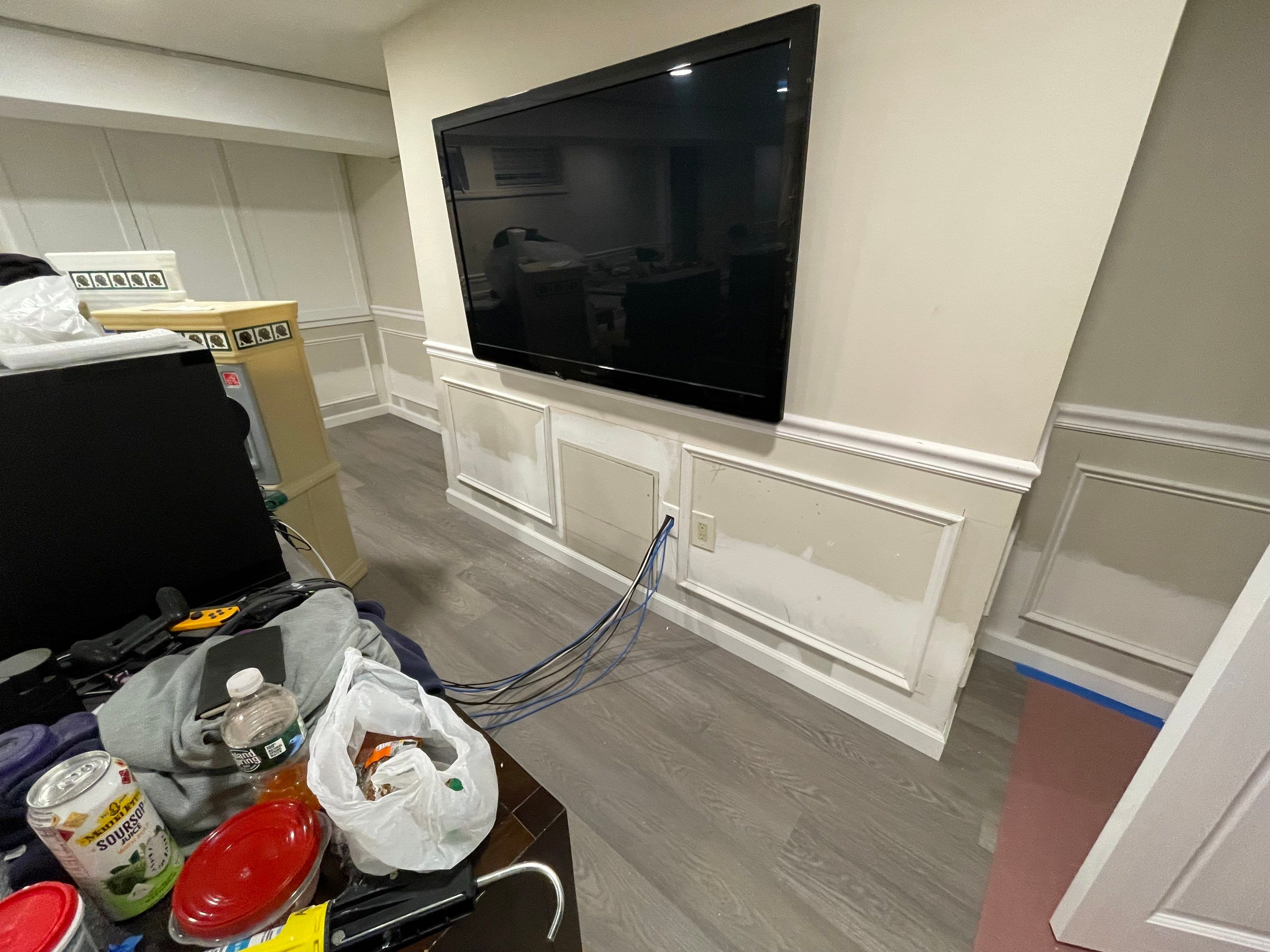 Basement Remodel using Drywall by Home Concepts Construction