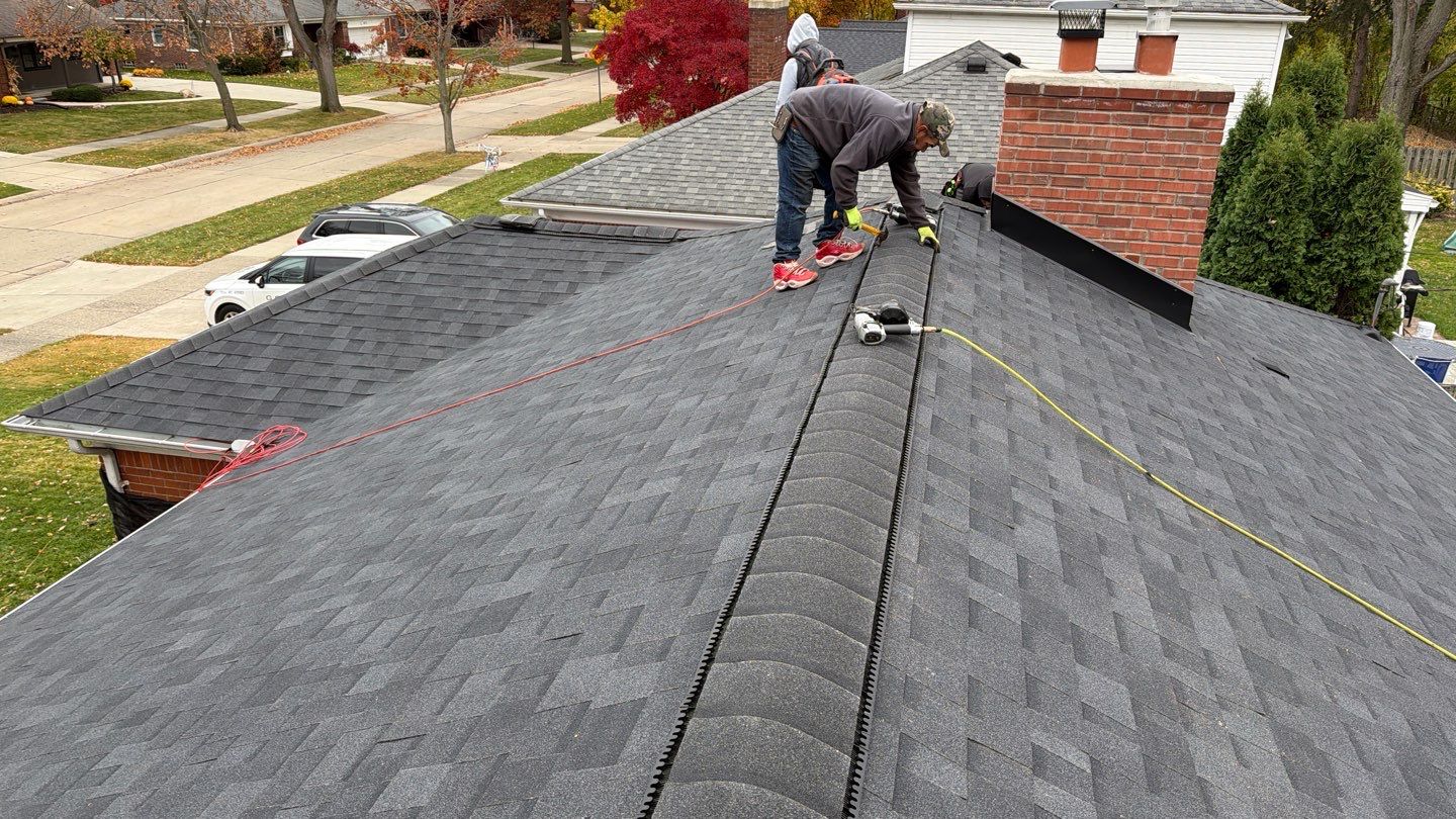 Roof Replacement using Owens Corning Onyx Black by 180 Contractors