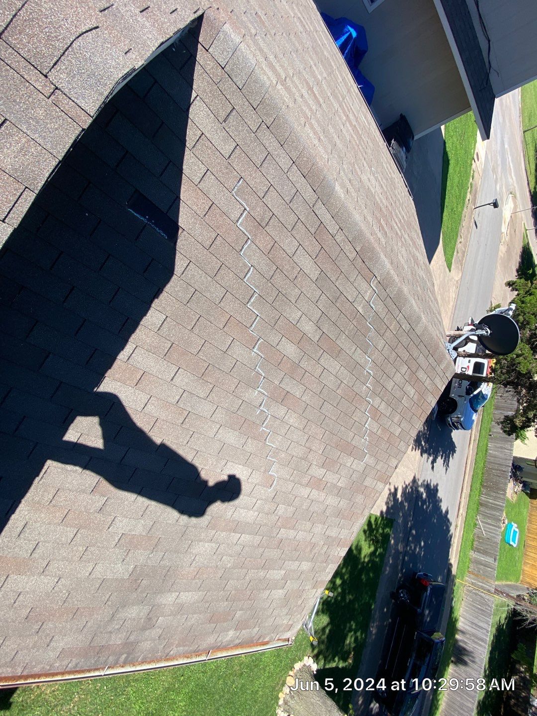 Roof inspection in Bartlesville by Decor Roofing & Restoration