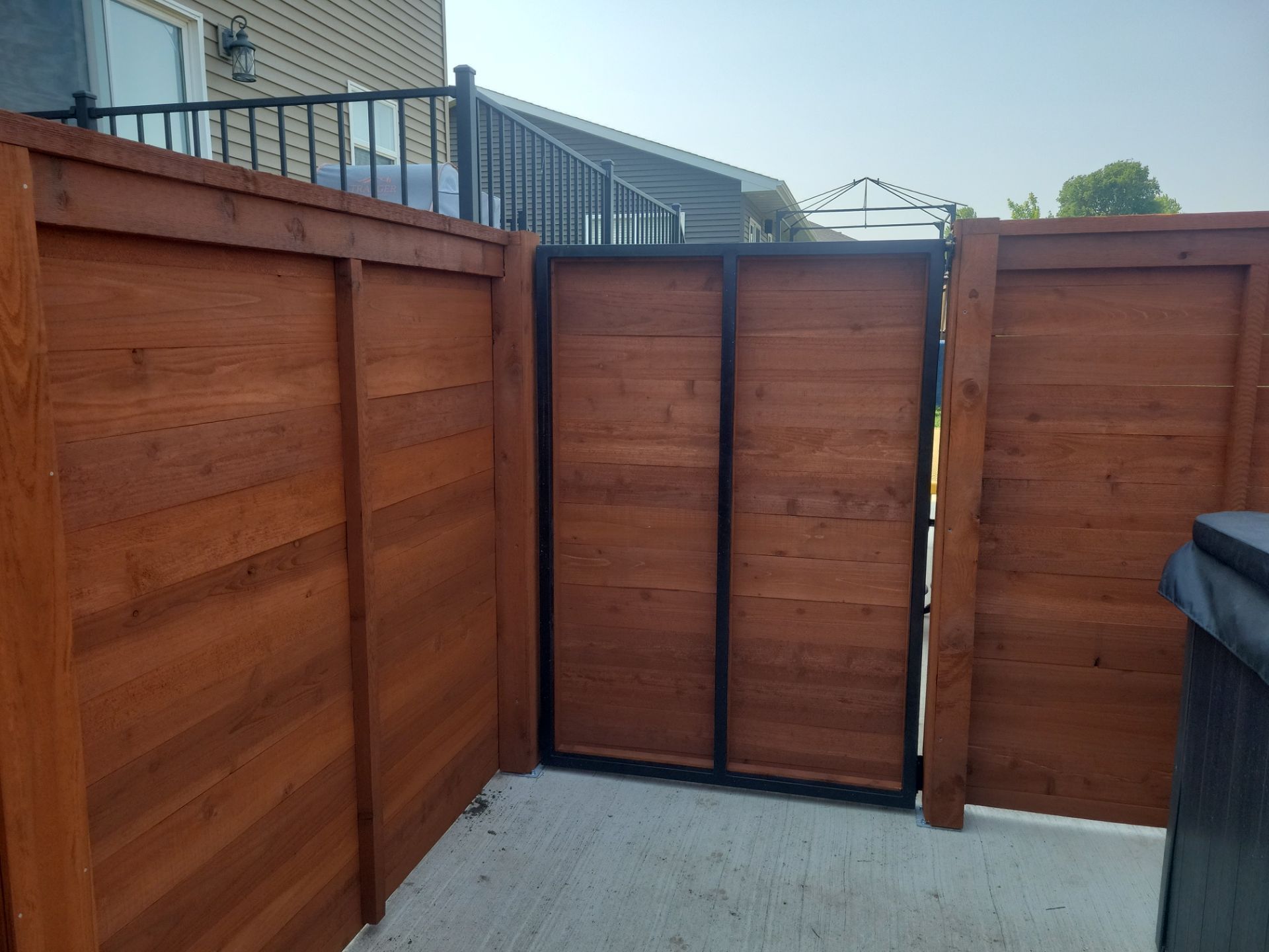 Project in Waverly by Perfect Picket Fence and Stain