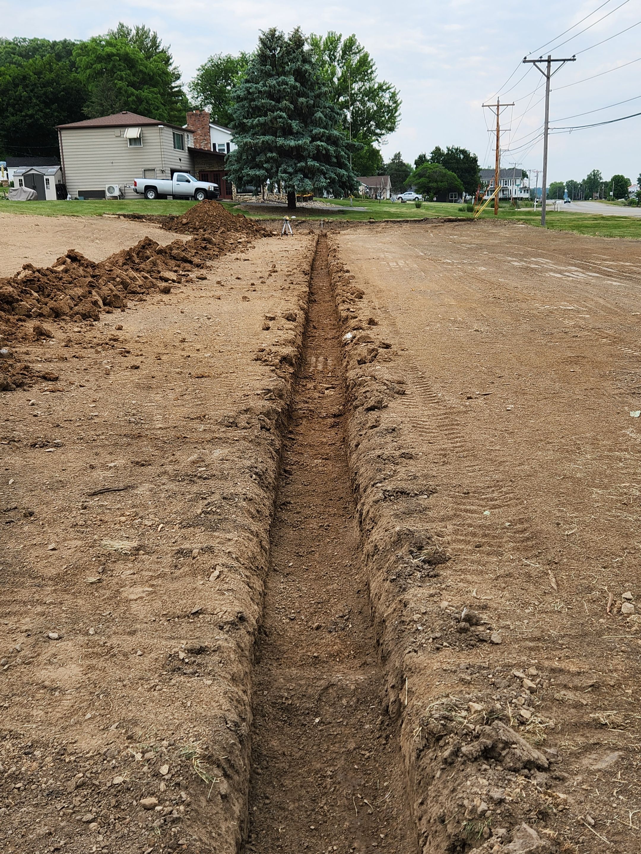 Fence / Retaining Wall using Block then parge by ACE Waterproofing & Basement Solutions
