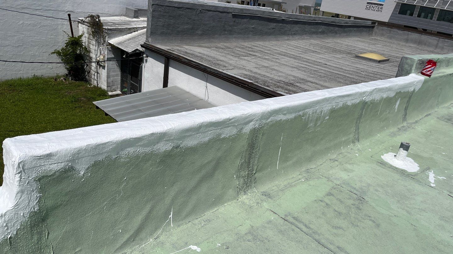 Market Street Coating by Bayfront Roofing and Construction
