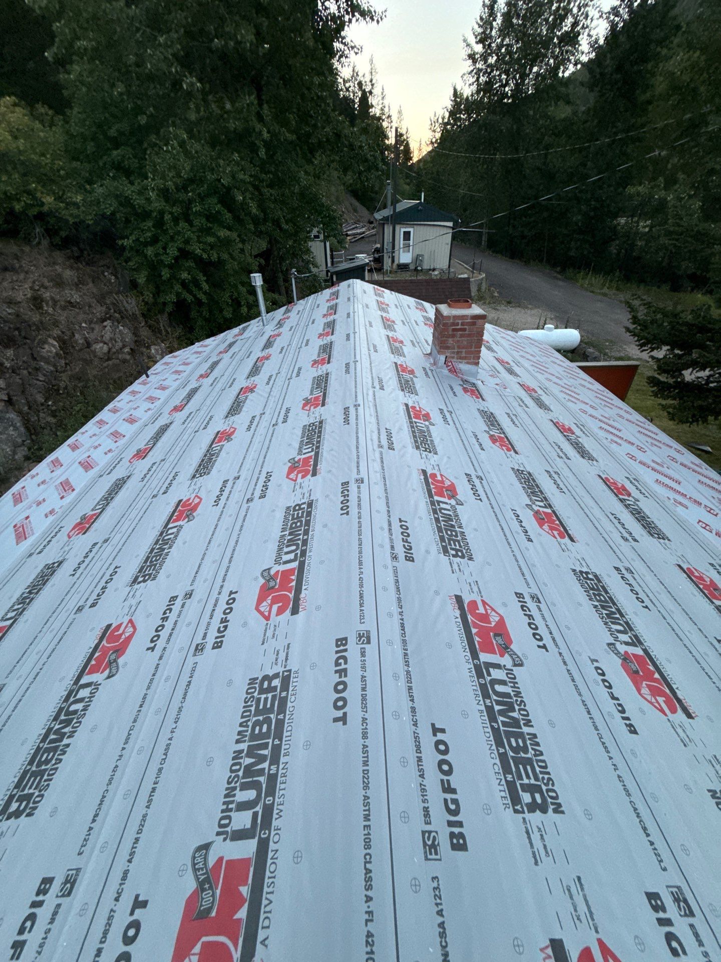 Project in Neihart by KQC Roofing