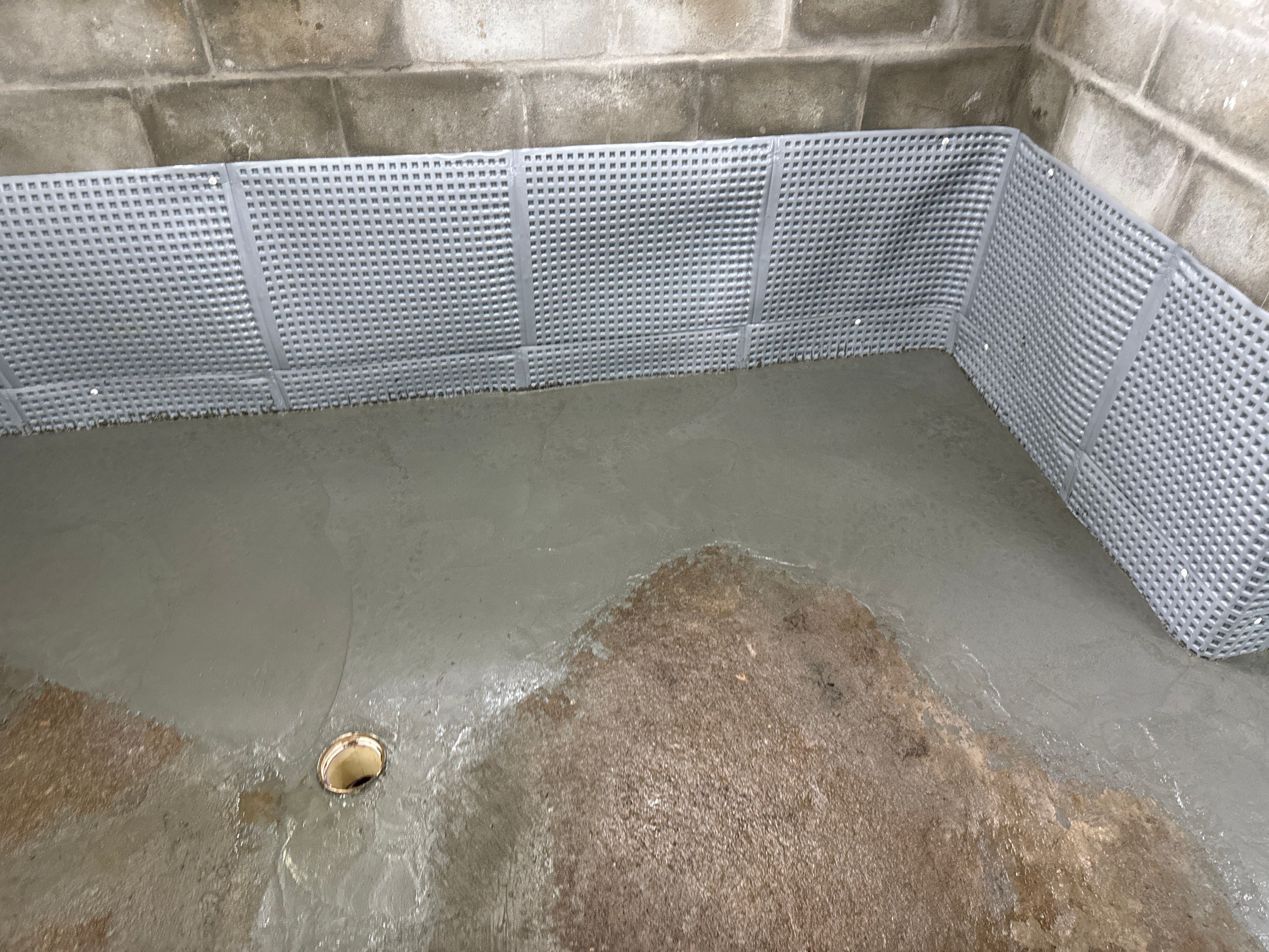 Interior French Drain Boonton NJ by Pure Service Pro, LLC 