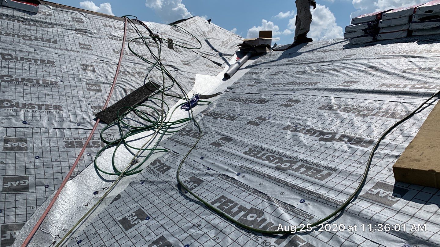 Solar Panel Install with a New Roof by First United Roofing & Construction