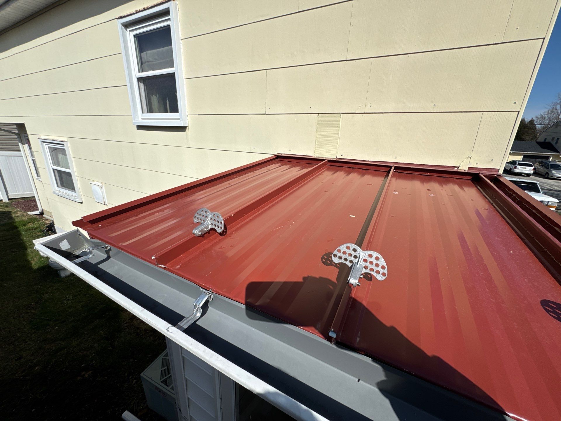  Colonial Red Standing Seam by Reimagine Roofing