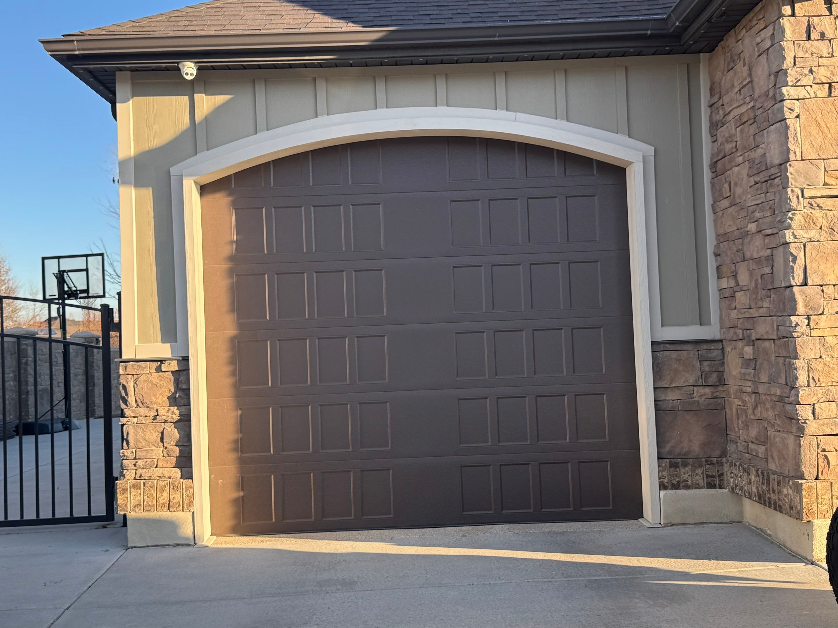 South Jordan | Massive Board & Batten Upgrade | Cobble Stone & Dark Bronze by Ideal Siding Utah