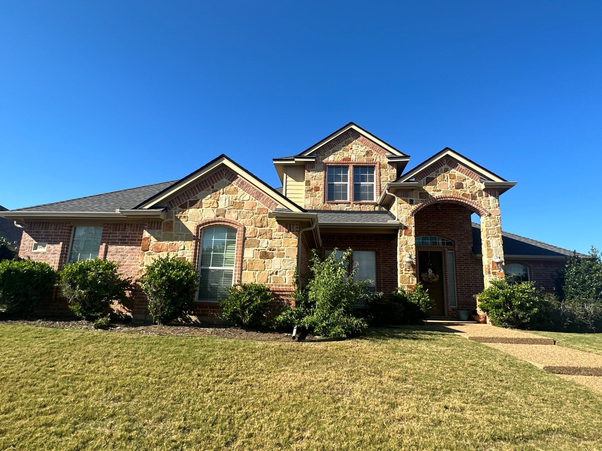 Full Roof Replacement in Mansfield Texas - GAF MasterElite Golden Pledge 25 year Warranty by First United Roofing & Construction