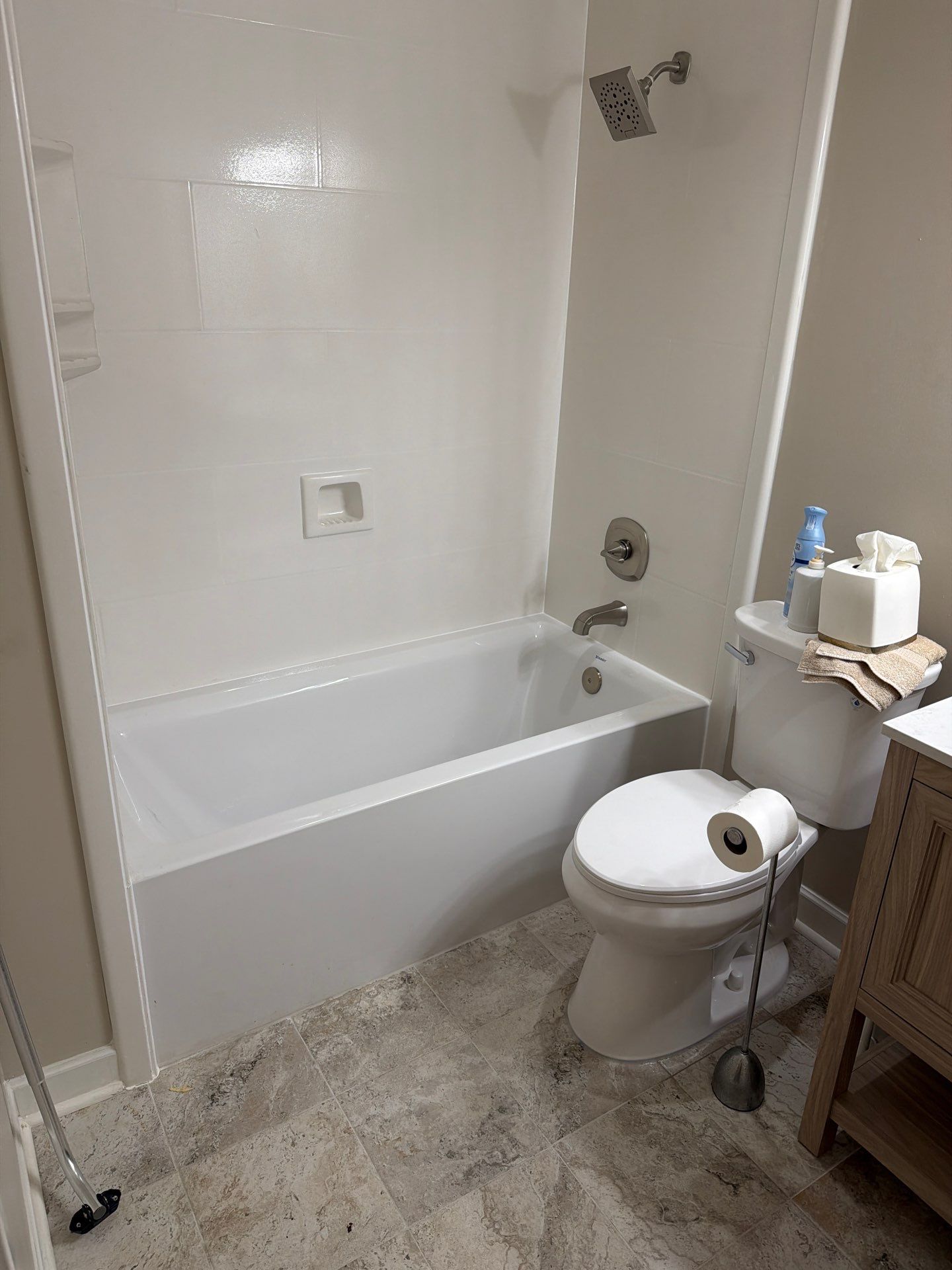 Bathroom remodel by King Cole Construction