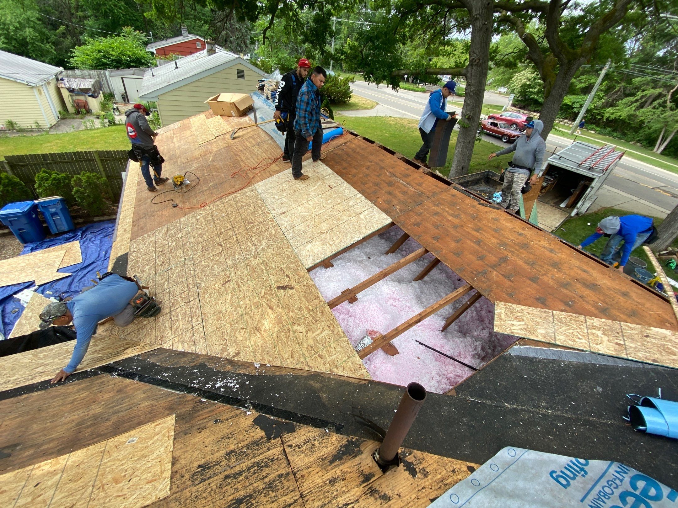Roof Replacement using CertainTeed Landmark by 180 Contractors