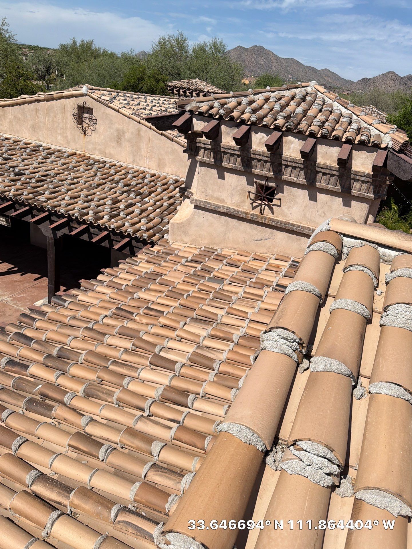 Project in Scottsdale, AZ by Saint Roofing