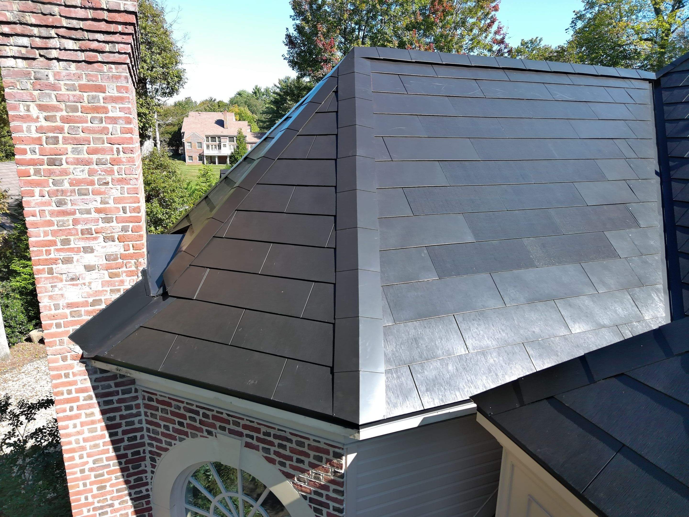 Extravagant Tesla Solar Roof in Maryland by American Home Contractors