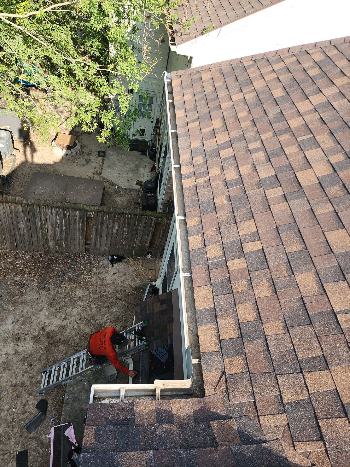 Residential Roofing Installation using Owen's Corning Duration (Lifetime) Shingles by Roof Repair Company