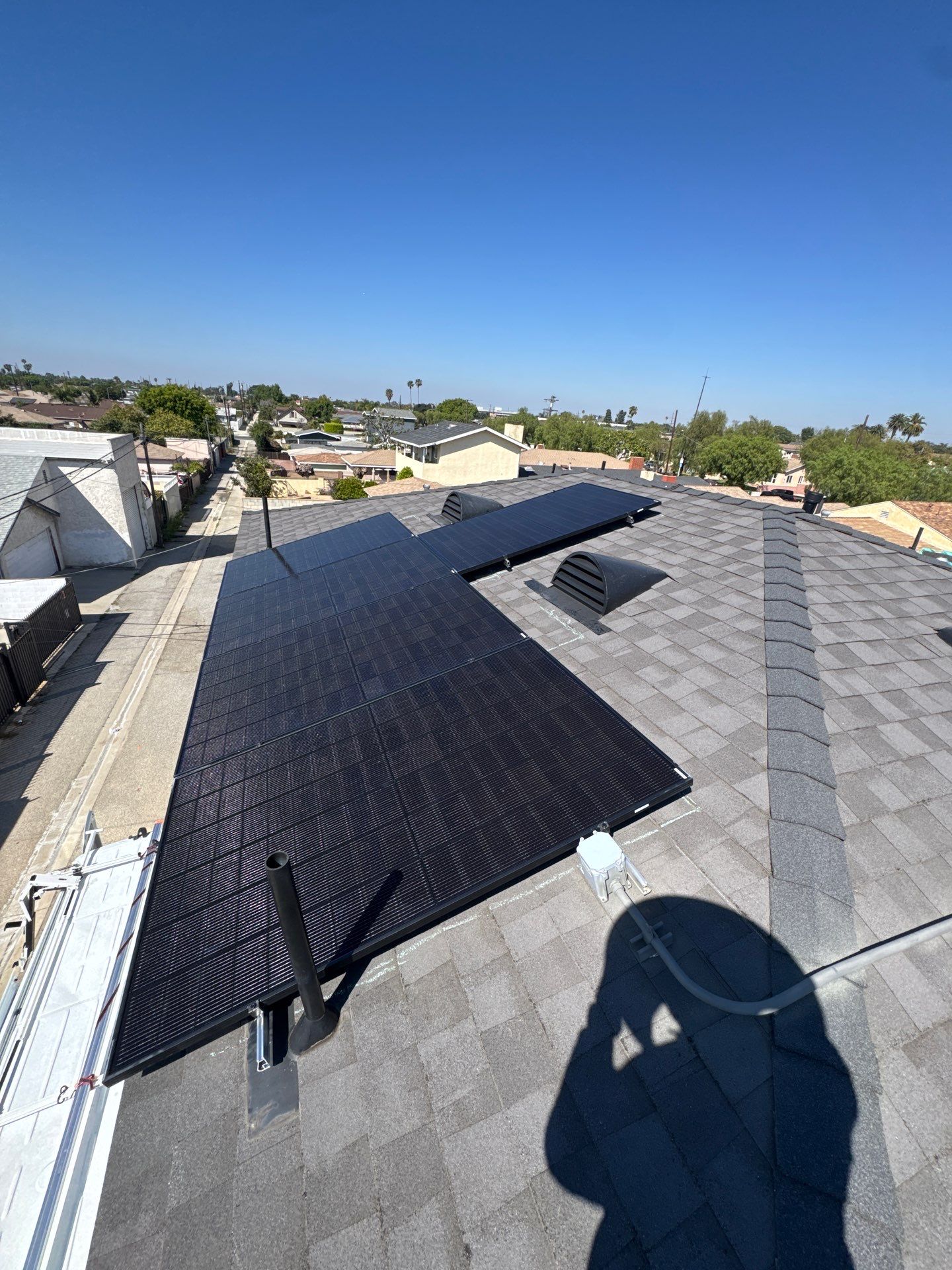 Residential Solar Panel Installation and Electrical Service Upgrade in Los Angeles by AWS Solar