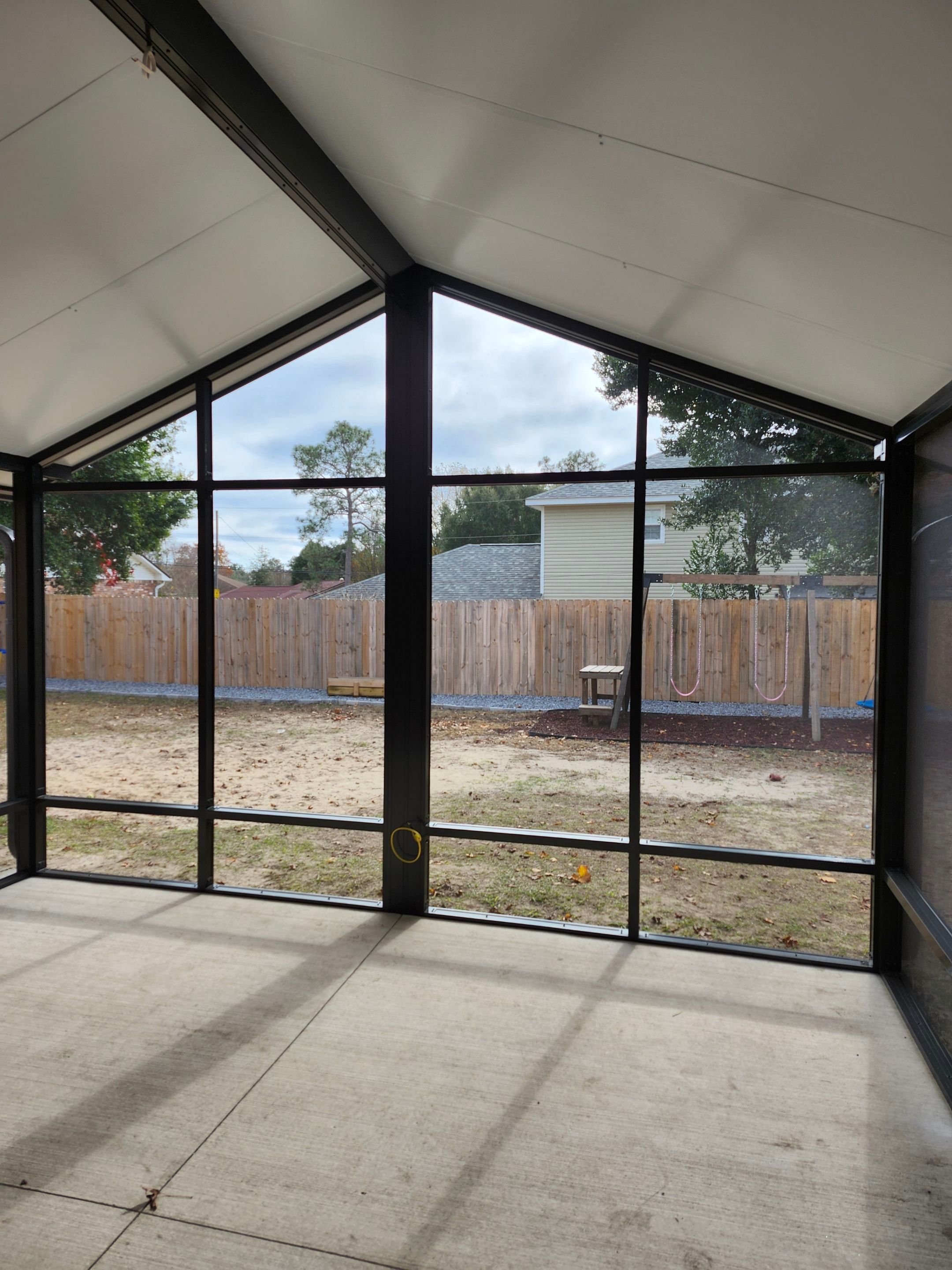 Cathedral Screen Room in Crestview by Titan Sunrooms