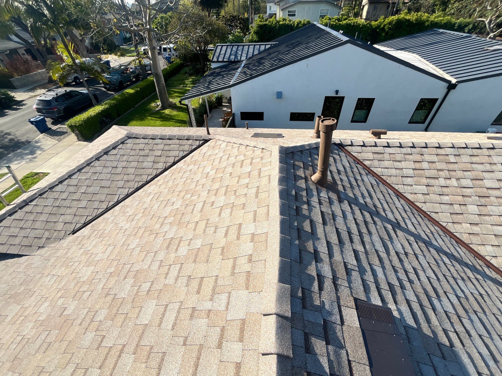 Residential Roofing Installation using Owens Corning Duration Cool Shingles by Hull Brothers Roofing