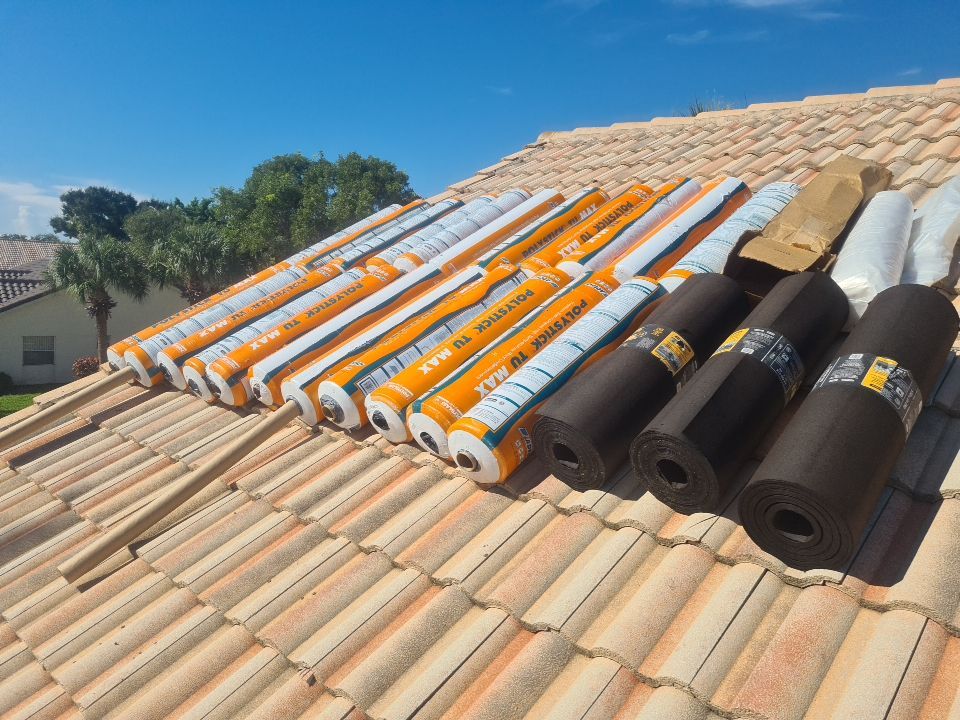 Residential Roofing Installation using Eagle Roofing Tile by BLUES BROTHERS ROOFING