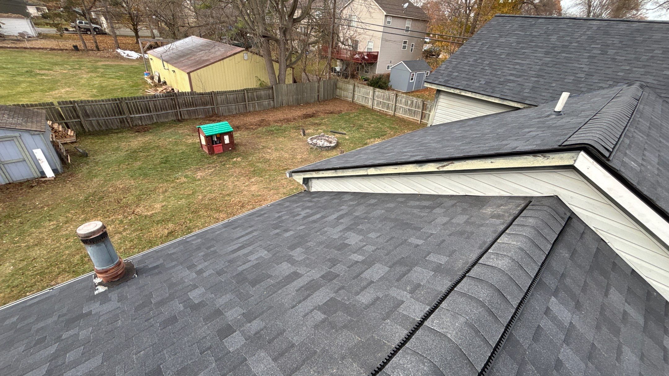 Roof Replacement using Owens Corning Onyx Black by 180 Contractors