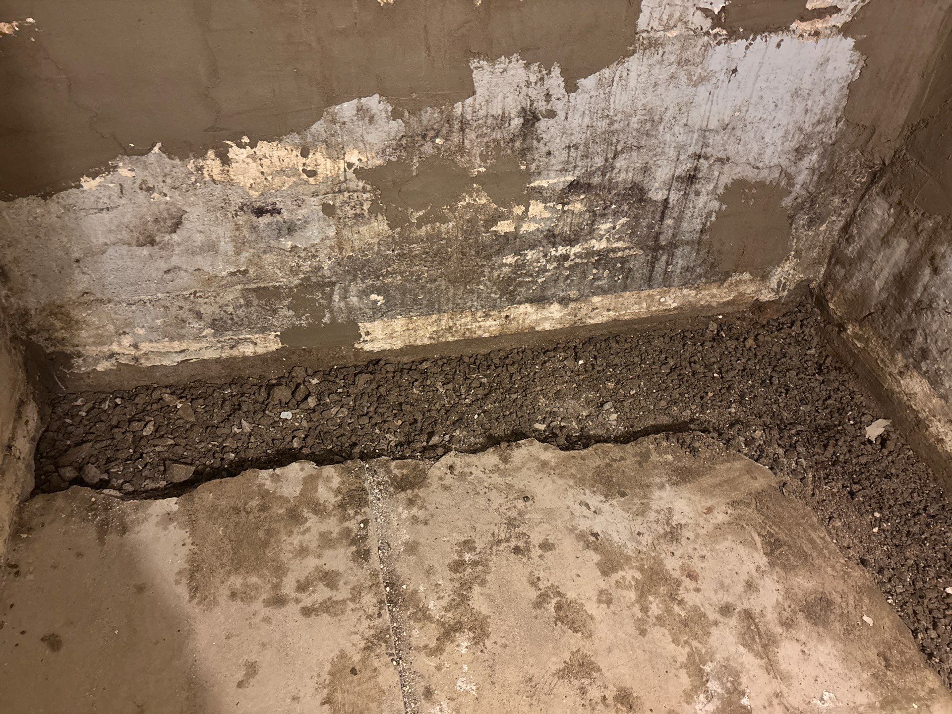 Retrofitting Drainage Board for Rachel by Waterproofing Northeast