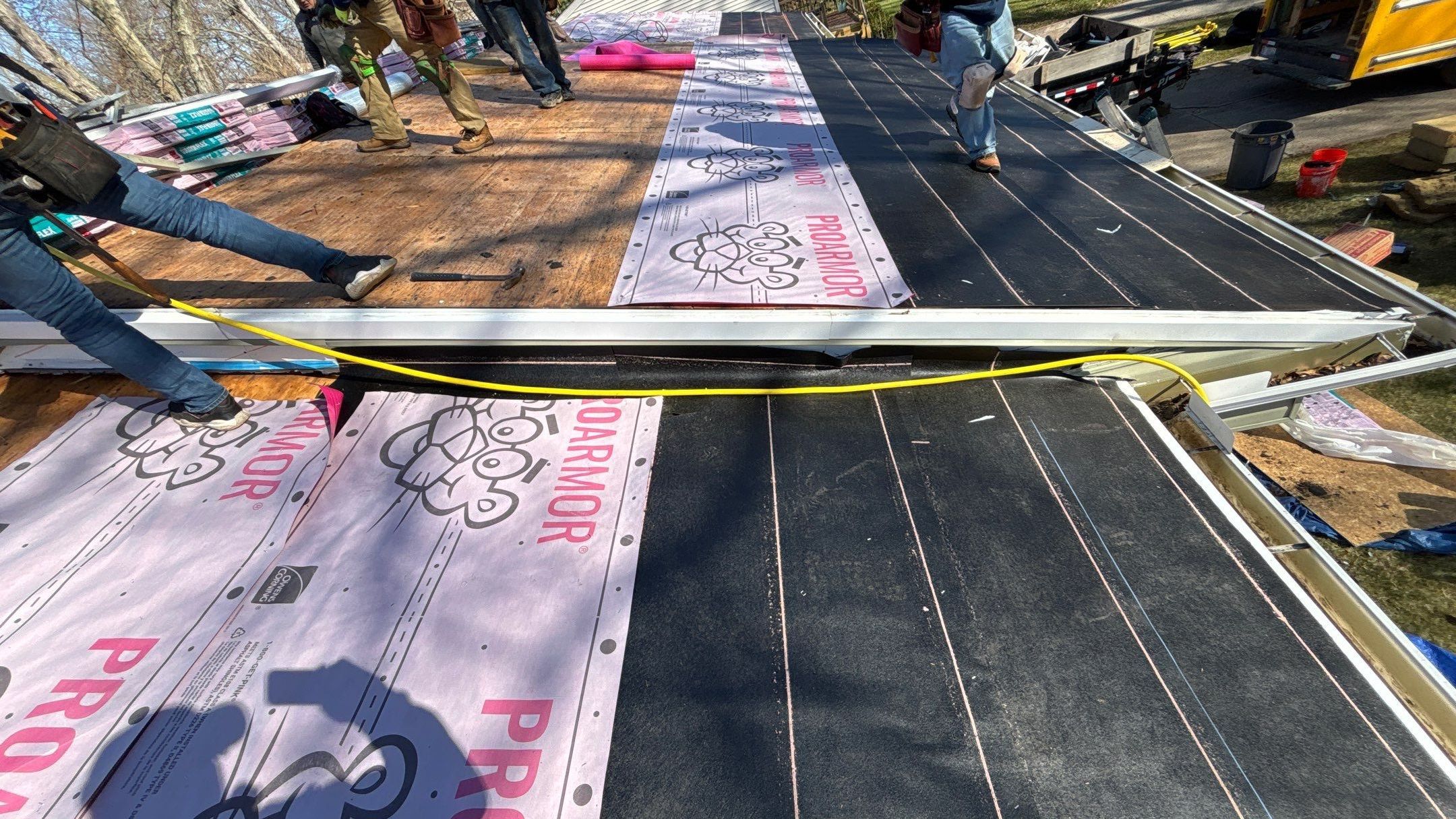 Roof Replacement using Owens Corning Summer Harvest by 180 Contractors