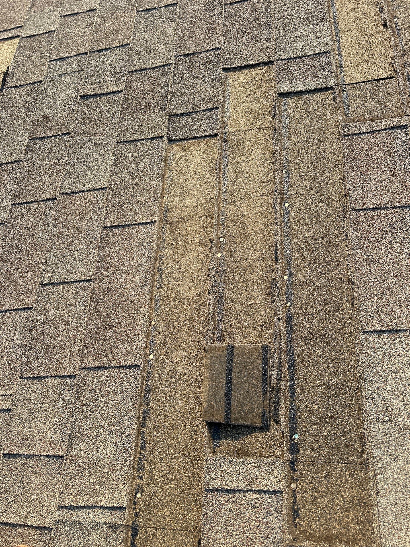 Hail Damage using Owen's Corning Duration (Lifetime) Shingles by Roof Repair Company