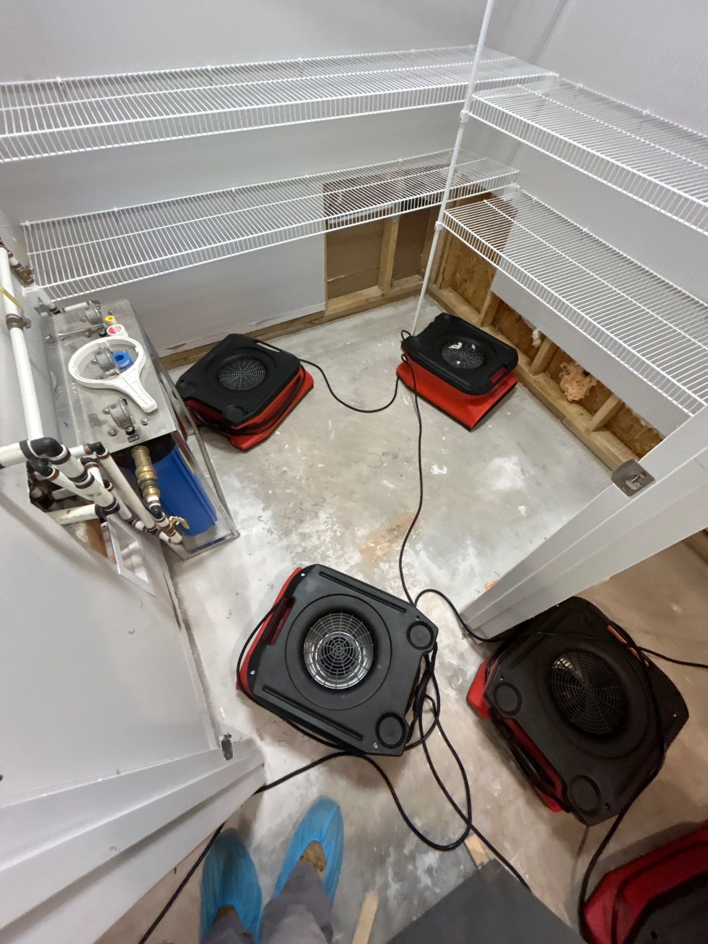 Water Damage Project in Sneads Ferry by Home Disaster Medics